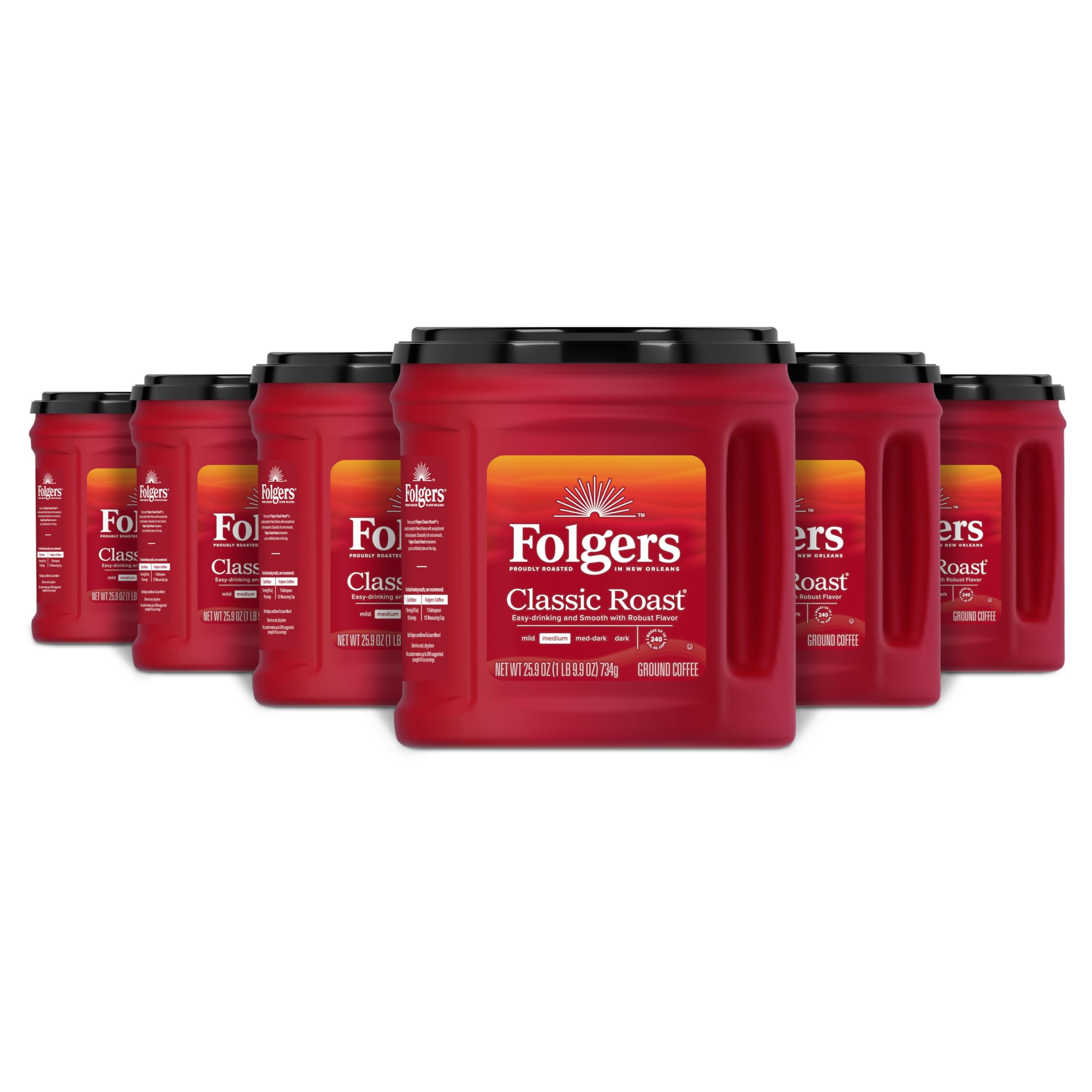 Folgers Classic Roast Medium Roast Ground Coffee