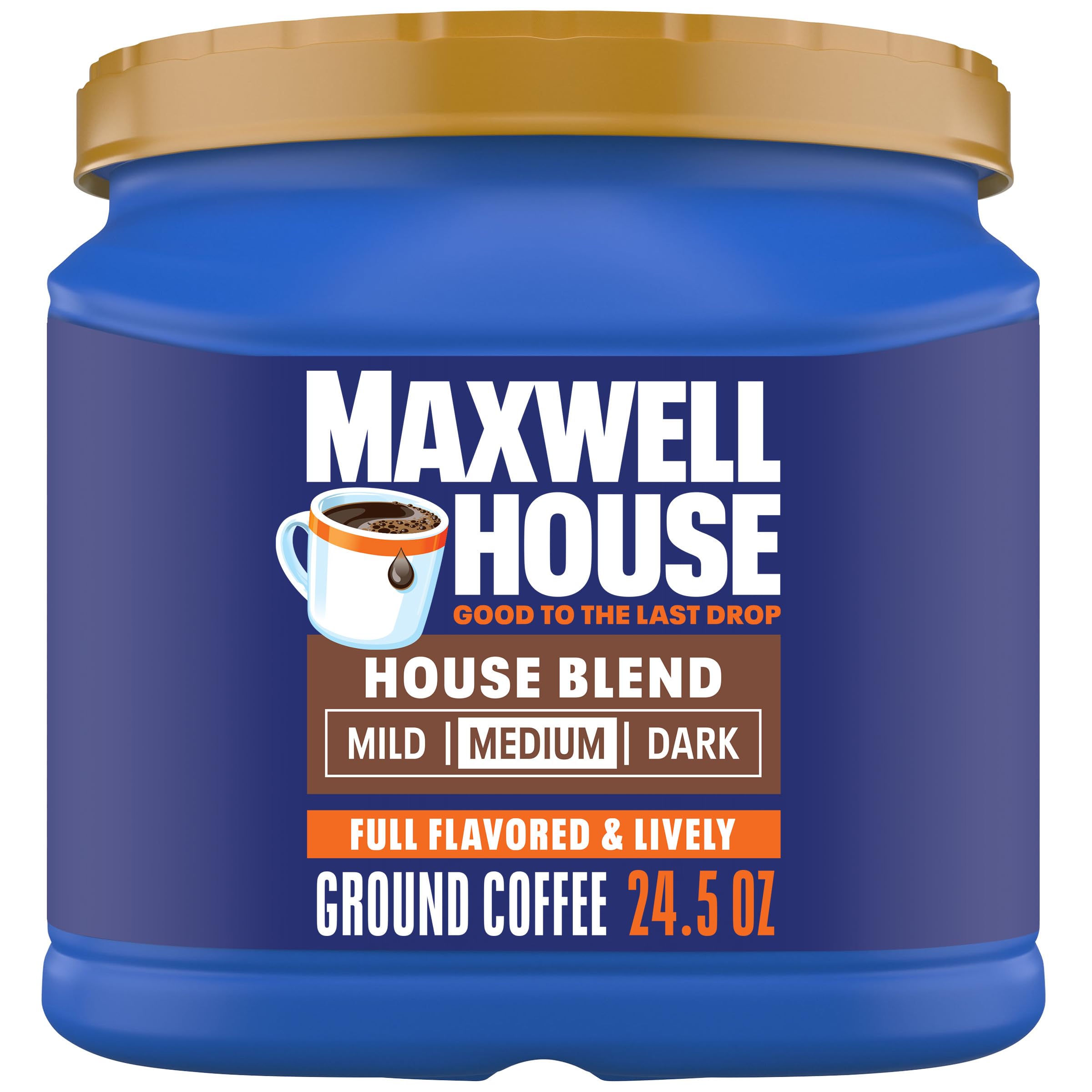 Maxwell House Dark Silk Dark Roast Ground Coffee