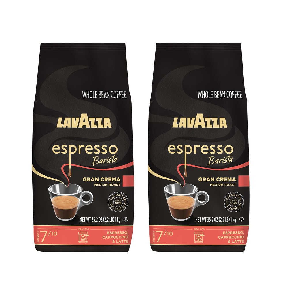 Whole Bean Caffeine Crema e Aroma Packet Espresso