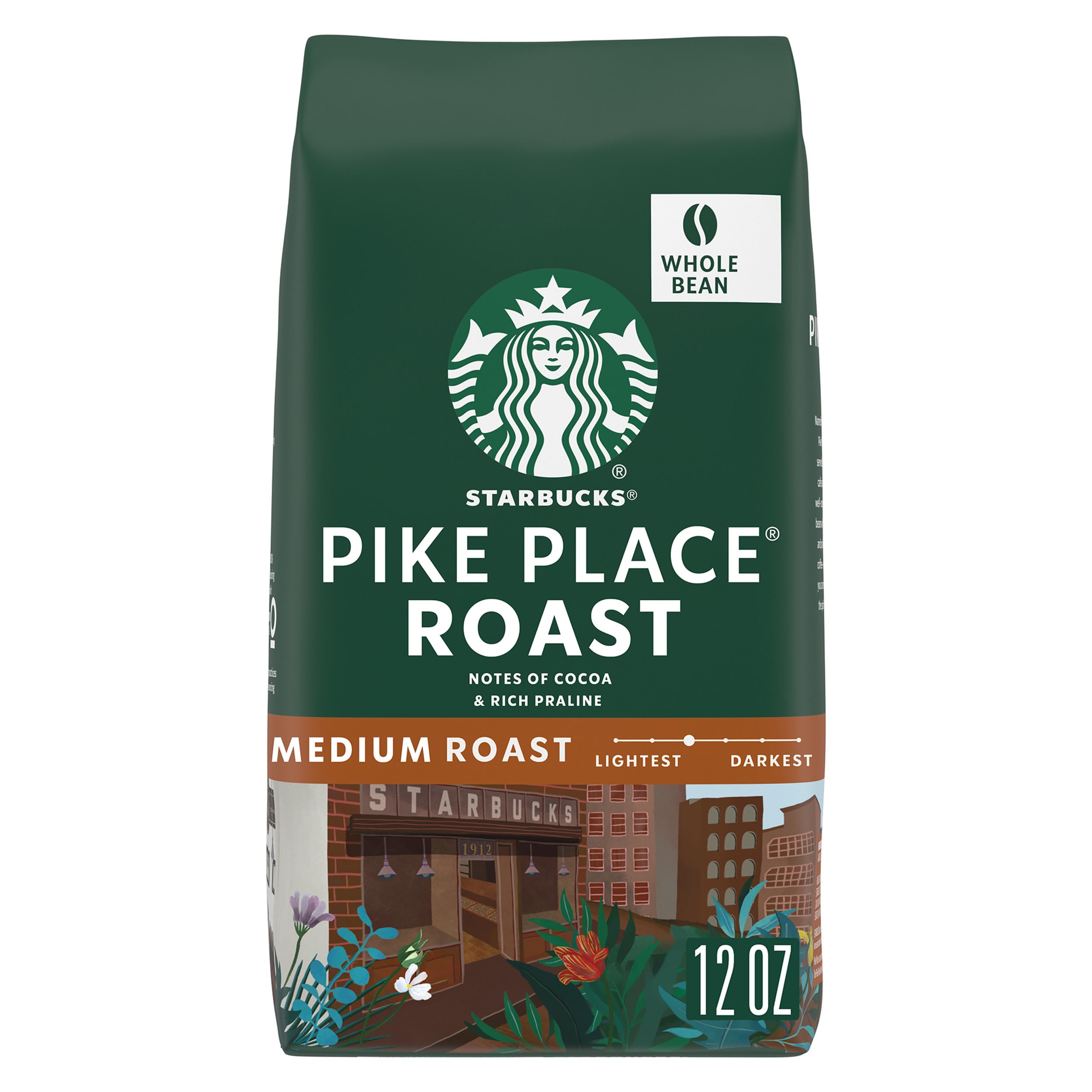 Starbucks Whole Bean Caffeinated Bag No medium_roast