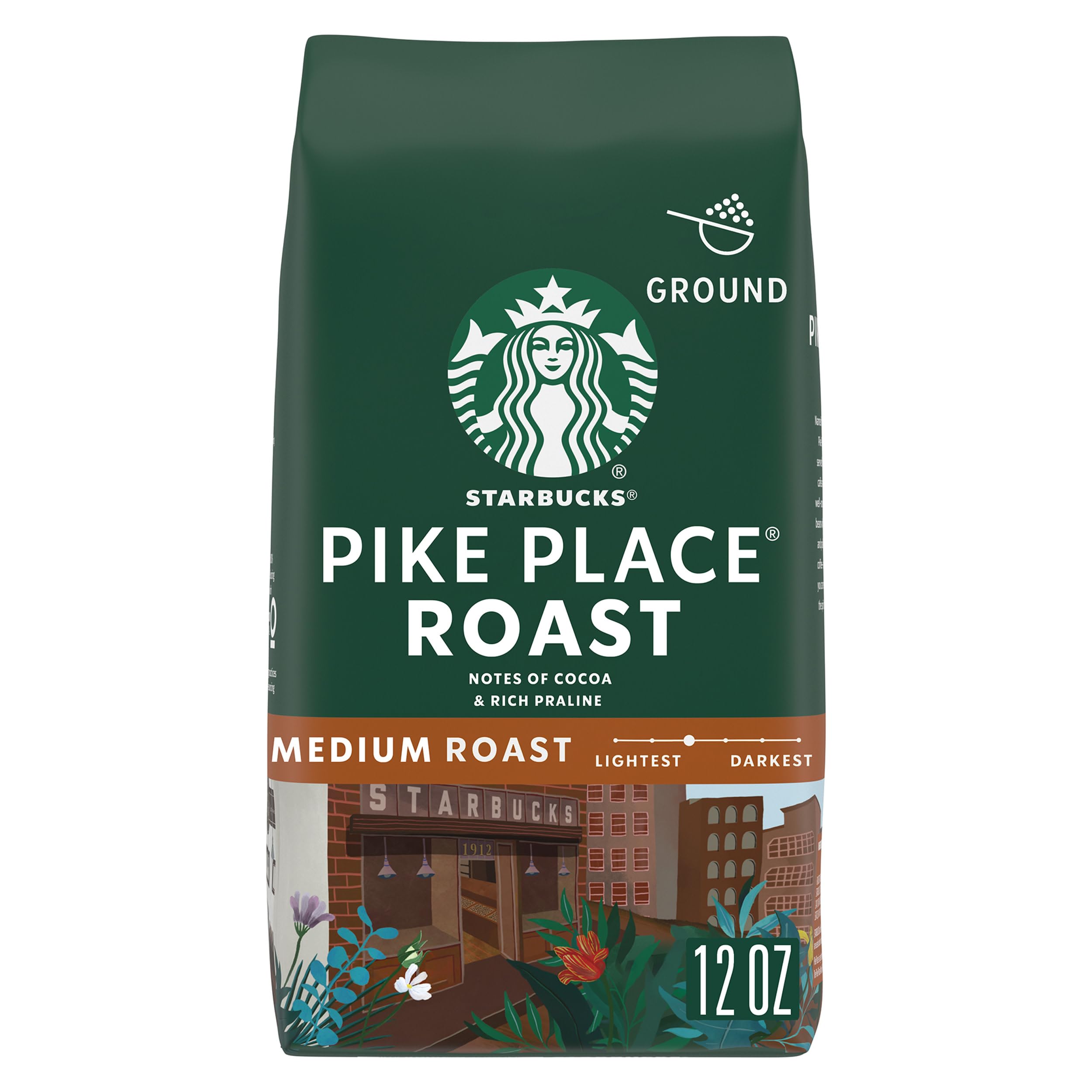 Starbucks Ground Caffeinated Bag No medium_roast