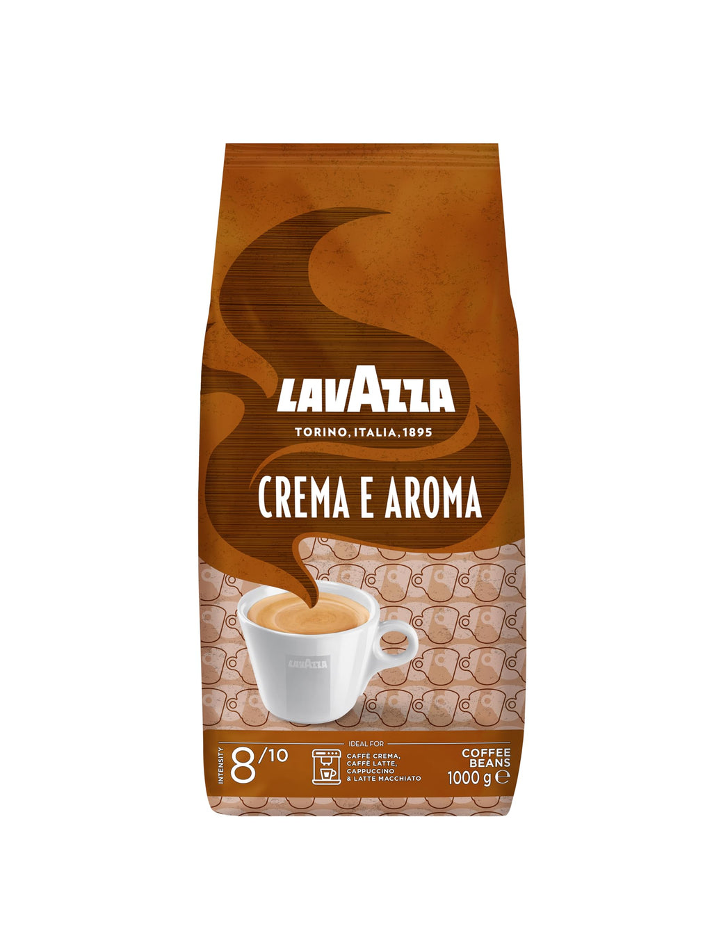 Whole Bean Caffeine Crema e Aroma Packet Espresso
