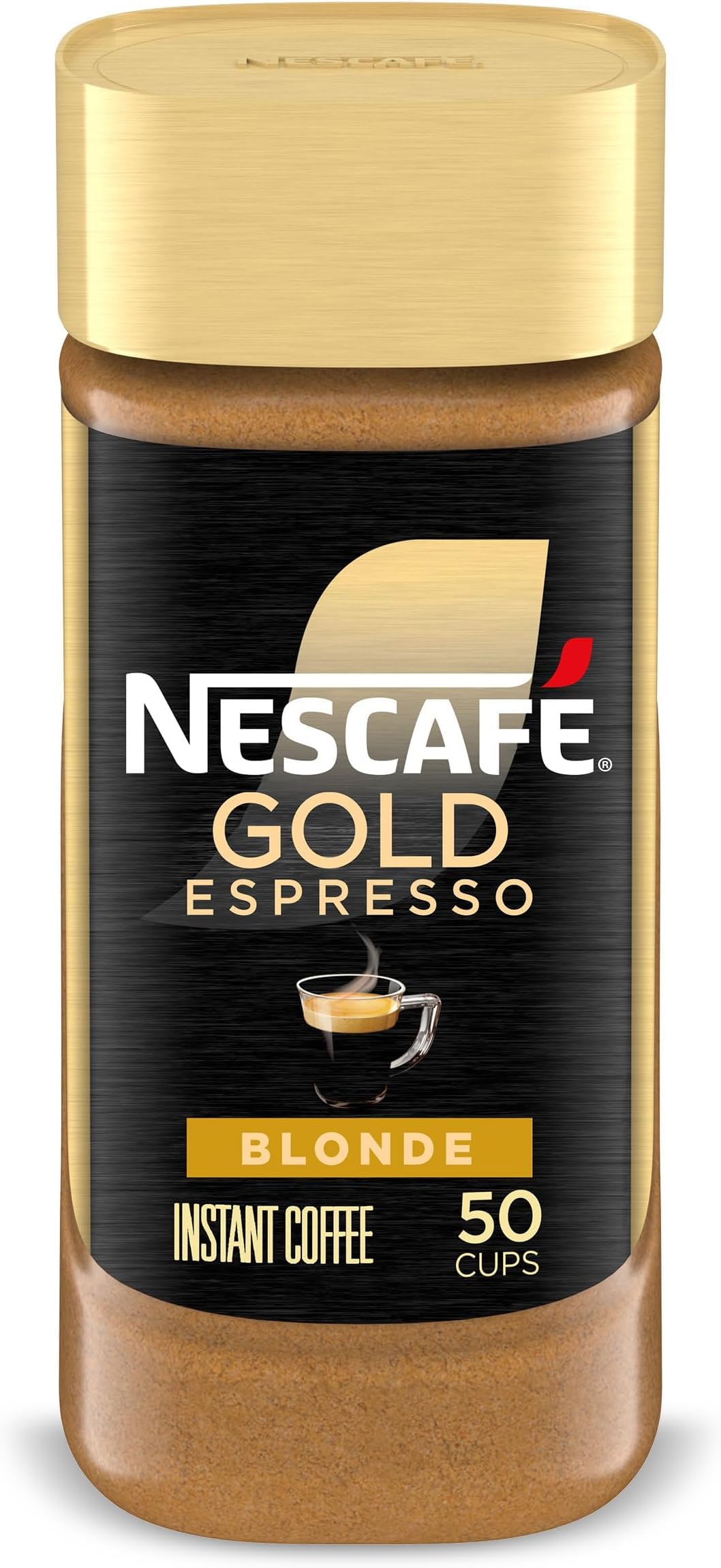 NESCAFÉ Gold Decaf Espresso Instant Coffee, 3.17 oz