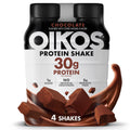 Oikos Protein Shake, 30g High Protein Drinks, Shelf Stable, Ready to Drink, 5g Prebiotic Fiber