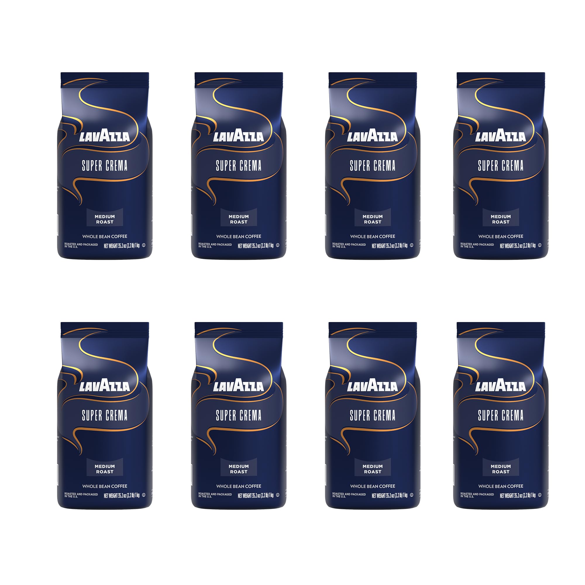 Whole Bean Caffeine Crema e Aroma Packet Espresso