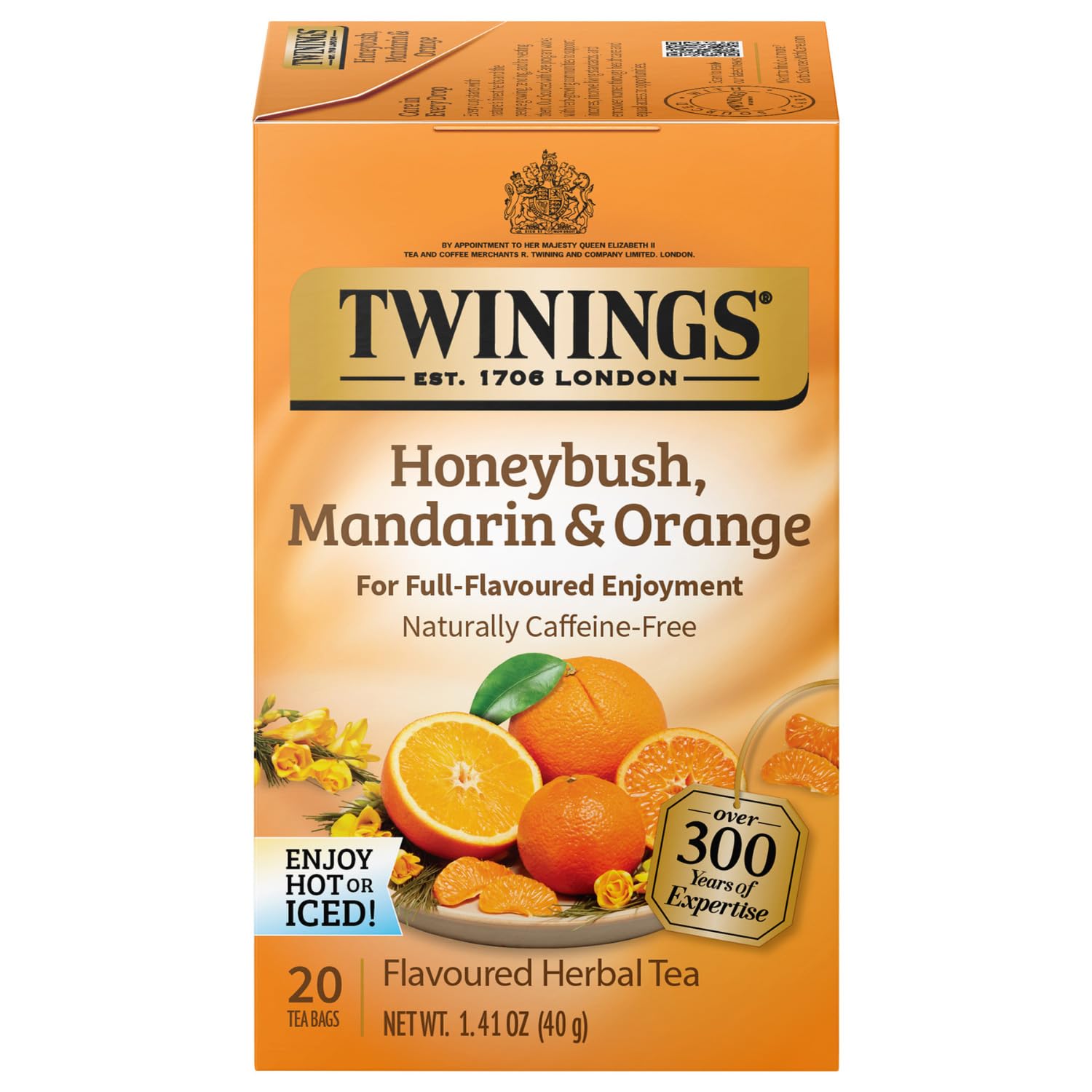 Twinings Herbal Tea Individually Wrapped Bags