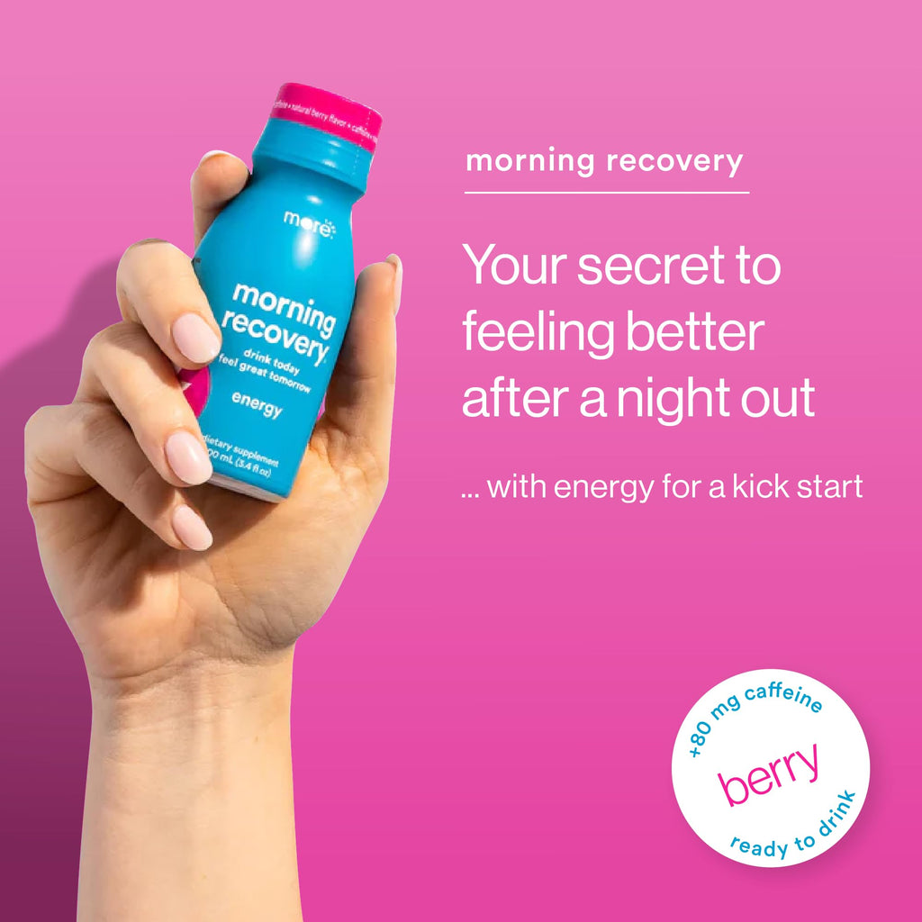 Morning Recovery Electrolyte, Milk Thistle Drink Proprietary Formulation to Hydrate While Drinking for Morning Recovery