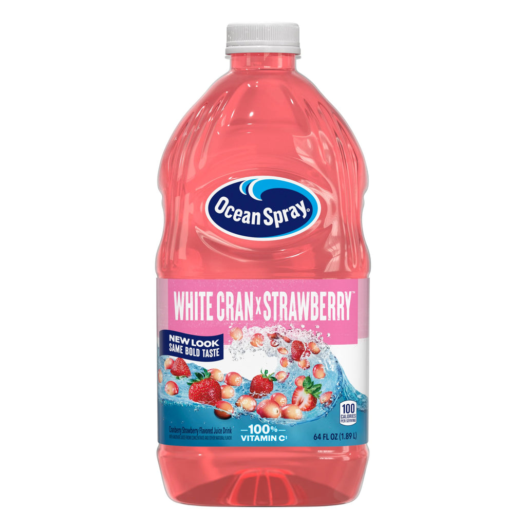 Ocean Spray® Cranberry Juice Cocktail with Calcium, 64 Fl Oz Bottle (Pack of 8)
