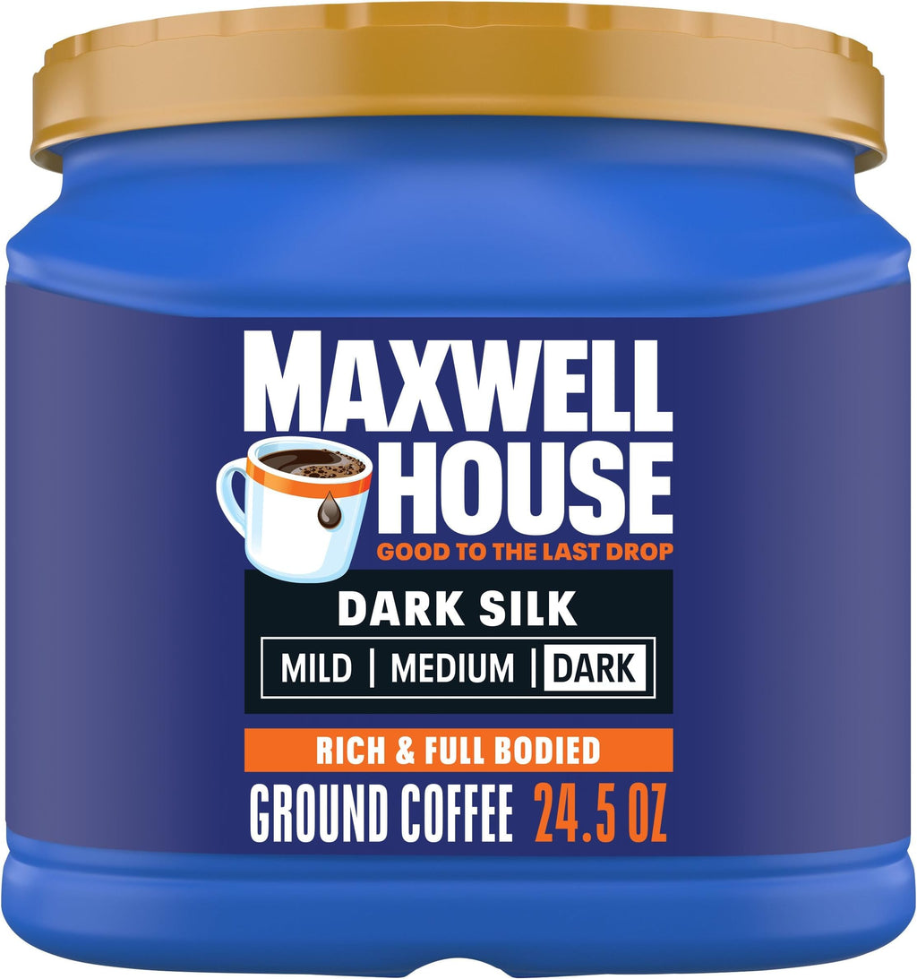 Maxwell House Dark Silk Dark Roast Ground Coffee
