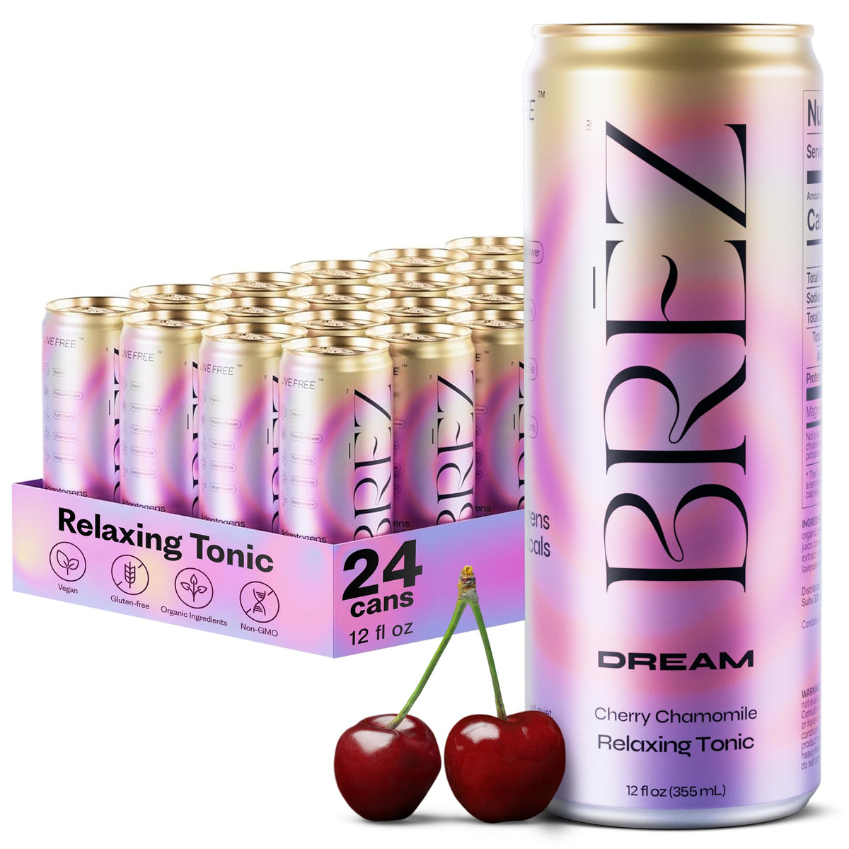 BRĒZ Dream Reishi Mushroom Functional Drink