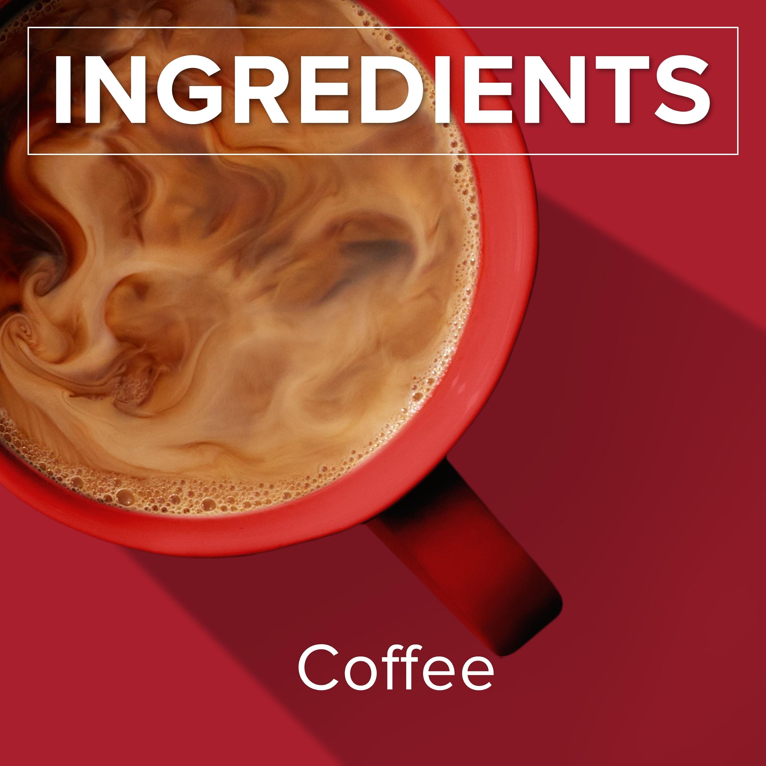 Folgers Classic Roast Instant Coffee, 12 oz Jar (Pack of 6)