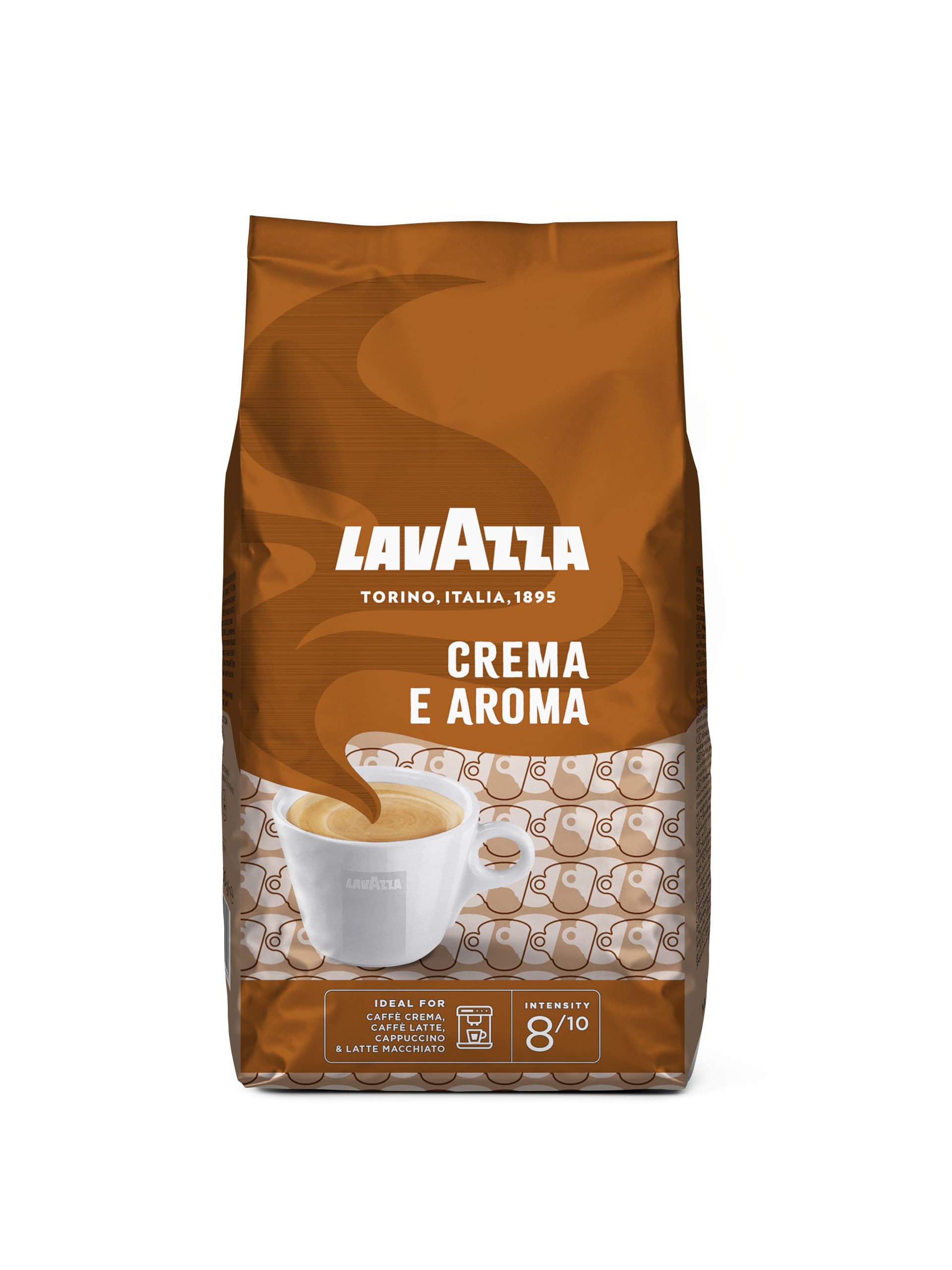 Whole Bean Caffeine Crema e Aroma Packet Espresso