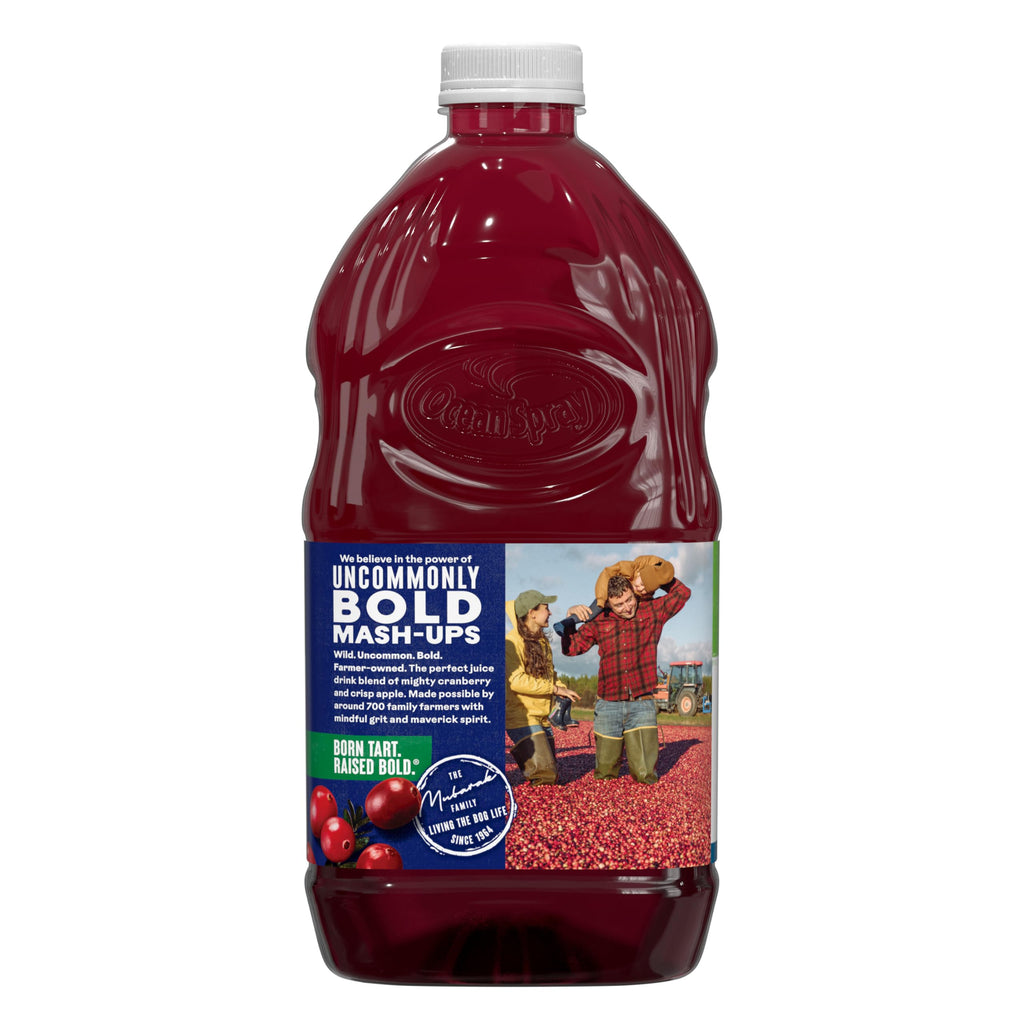 Ocean Spray® Cranberry Juice Cocktail with Calcium, 64 Fl Oz Bottle (Pack of 8)