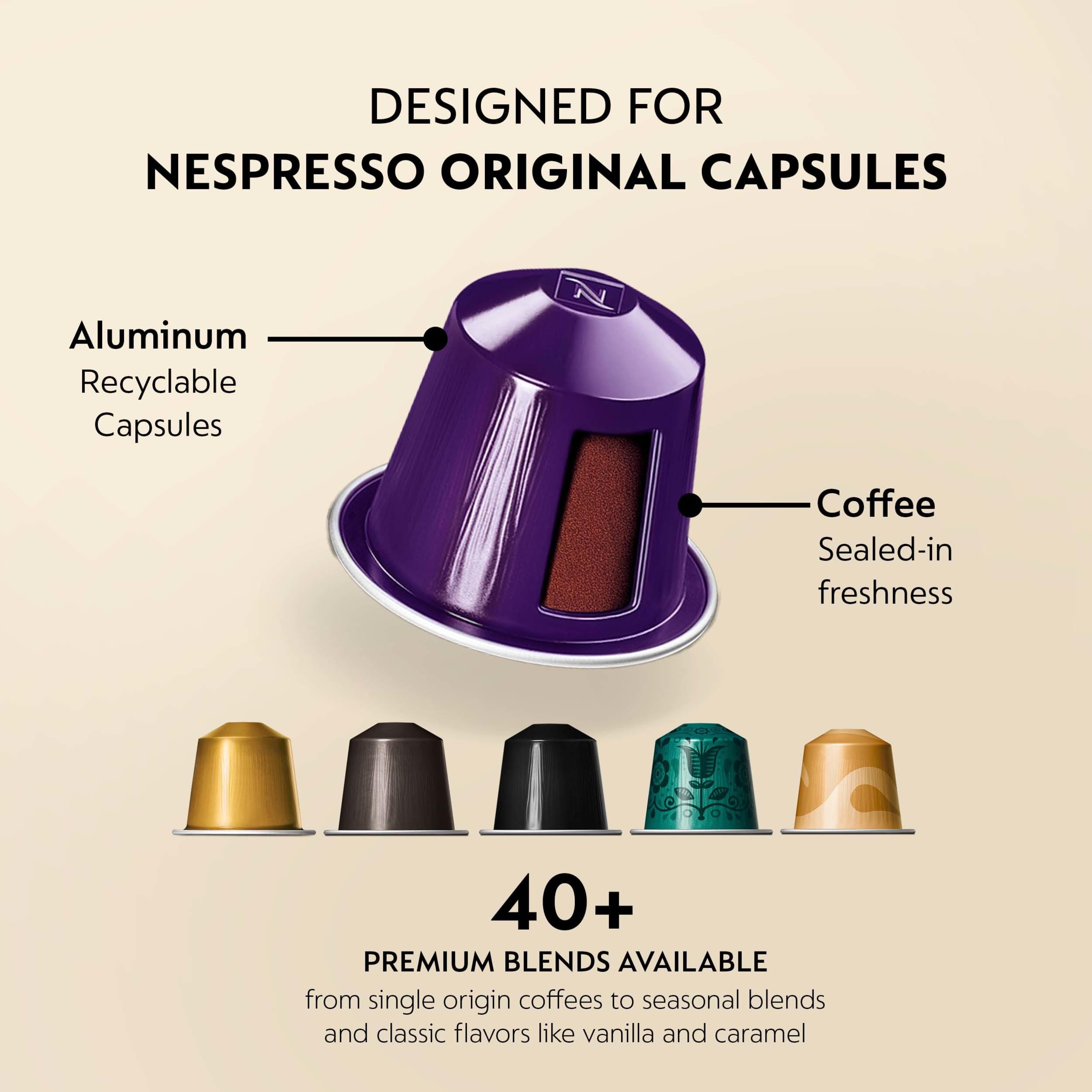 Nespresso Original, Barista Flavored Pack, 30-Count Coffee Pods