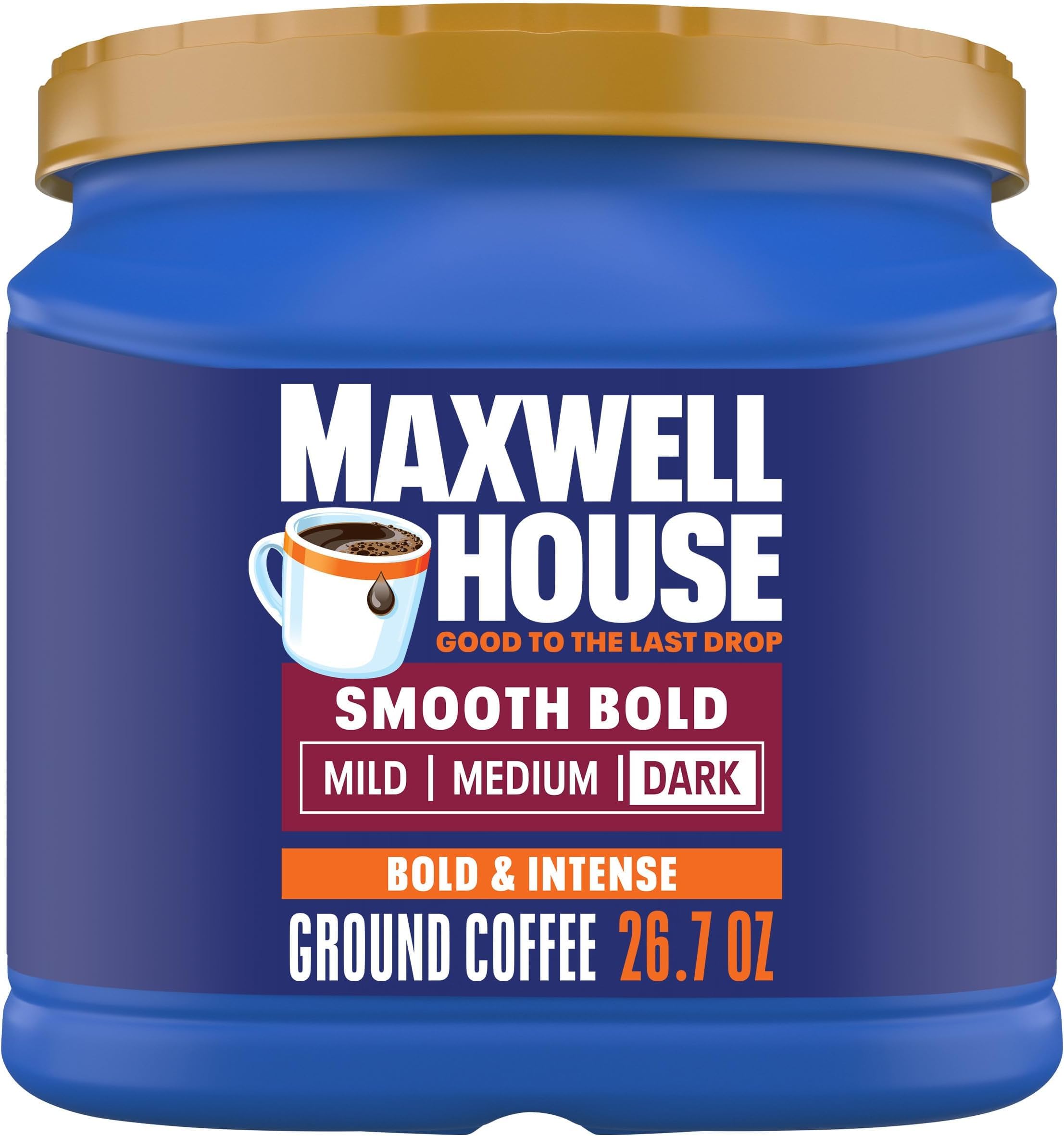 Maxwell House Dark Silk Dark Roast Ground Coffee