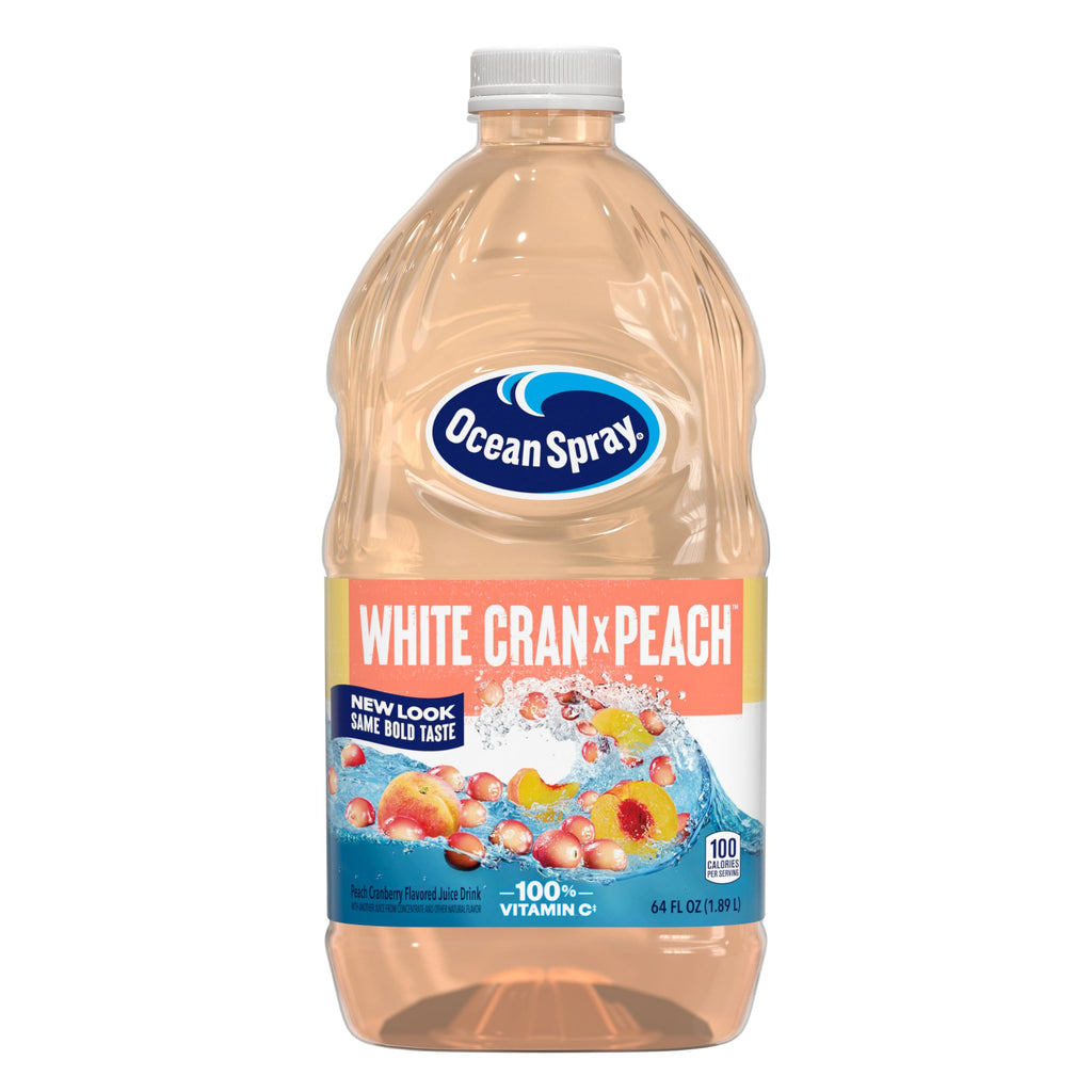 Ocean Spray® Cranberry Juice Cocktail with Calcium, 64 Fl Oz Bottle (Pack of 8)