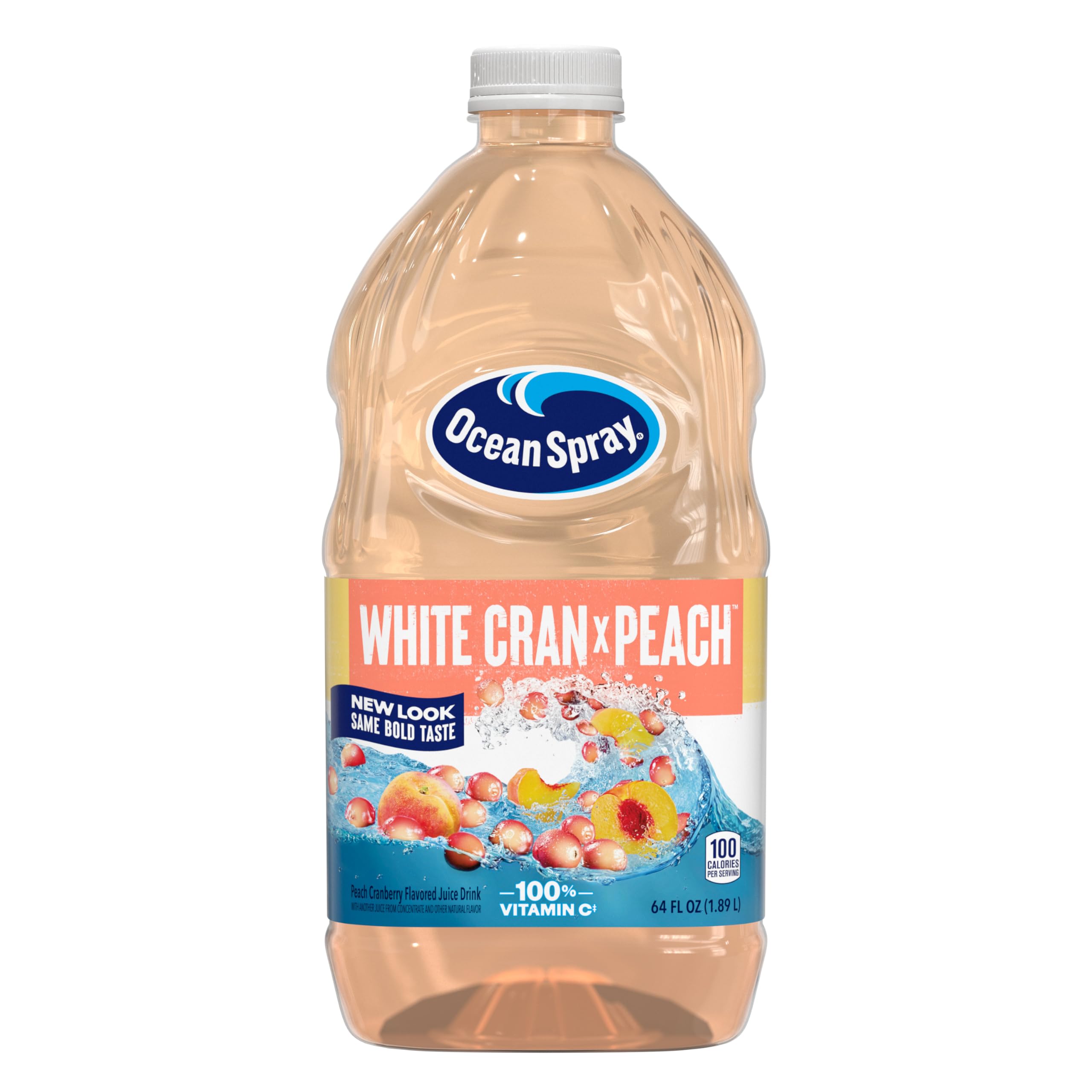 Ocean Spray® Cranberry Juice Cocktail with Calcium, 64 Fl Oz Bottle (Pack of 8)