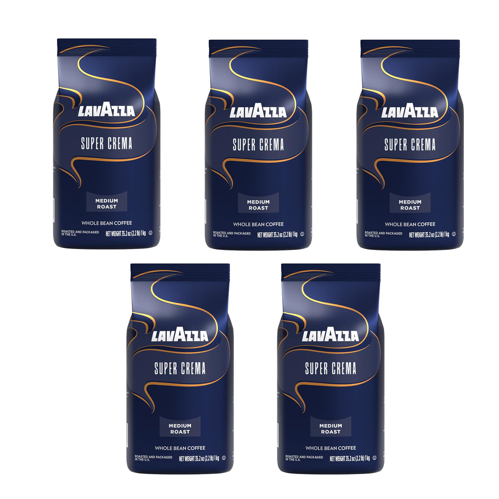 Whole Bean Caffeine Crema e Aroma Packet Espresso