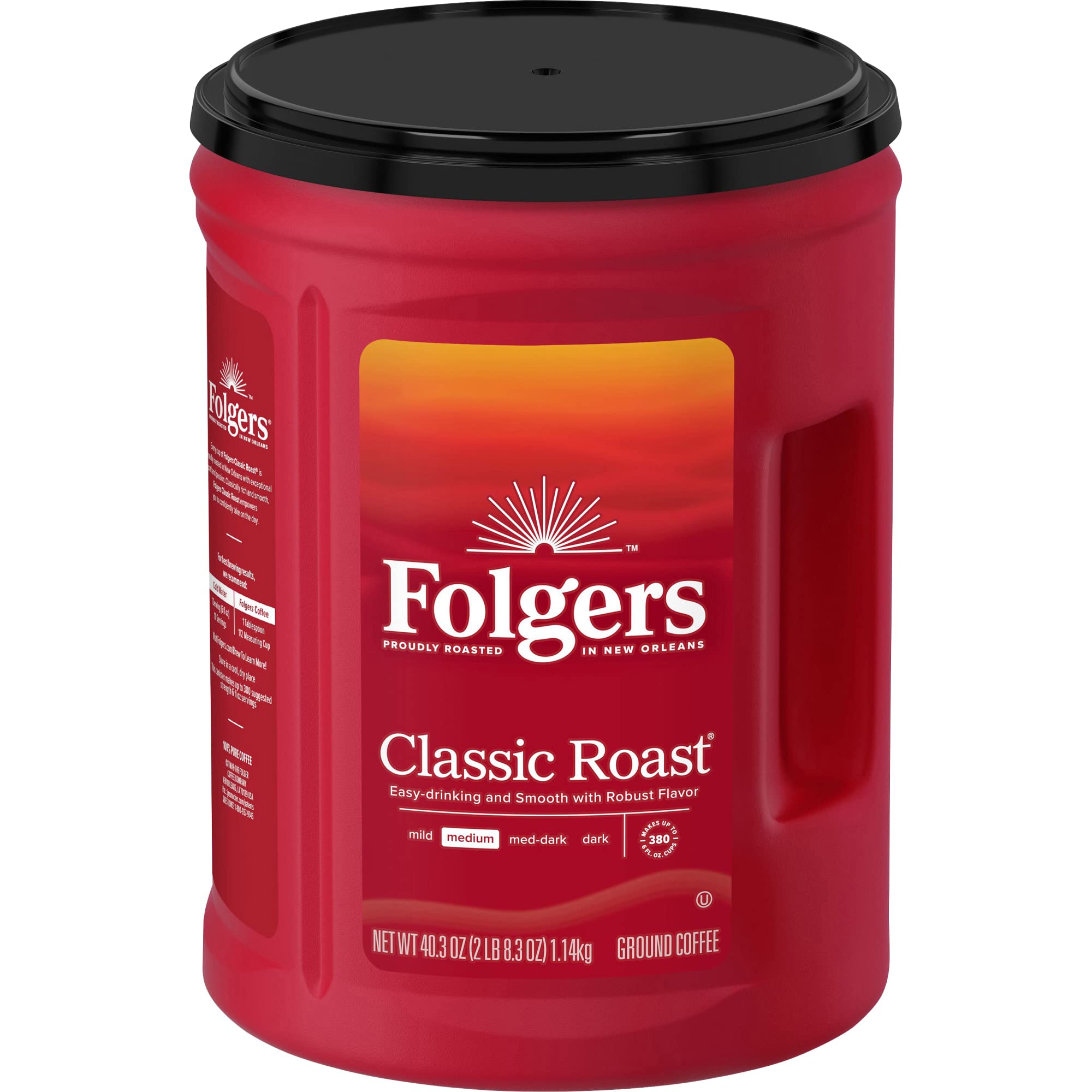 Folgers Classic Roast Medium Roast Ground Coffee