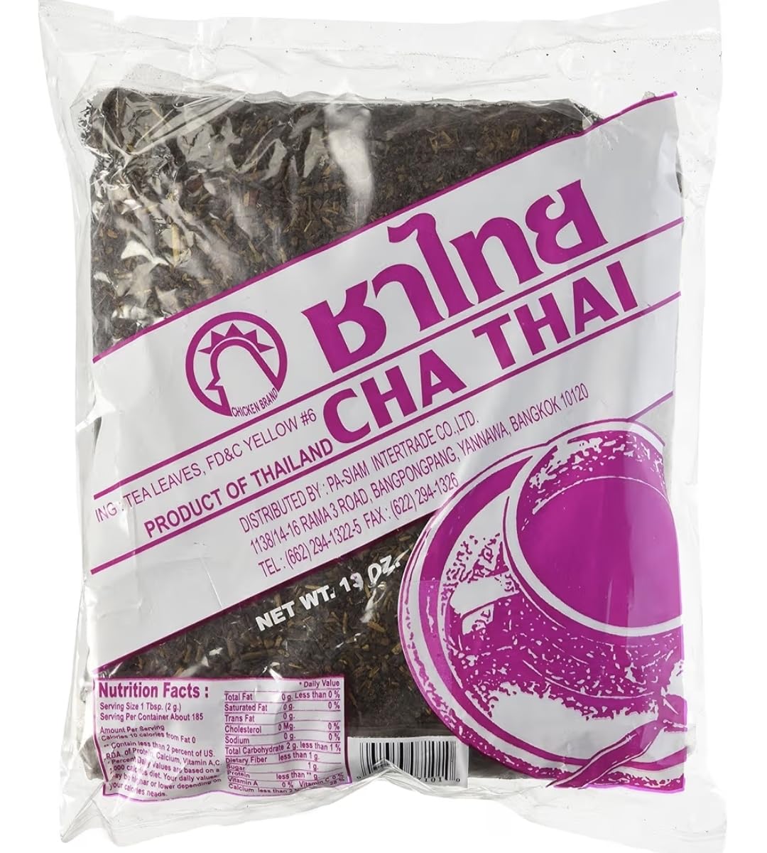 Cha Thai Tea Leaves Imported from Thailand, 30-Bag Case