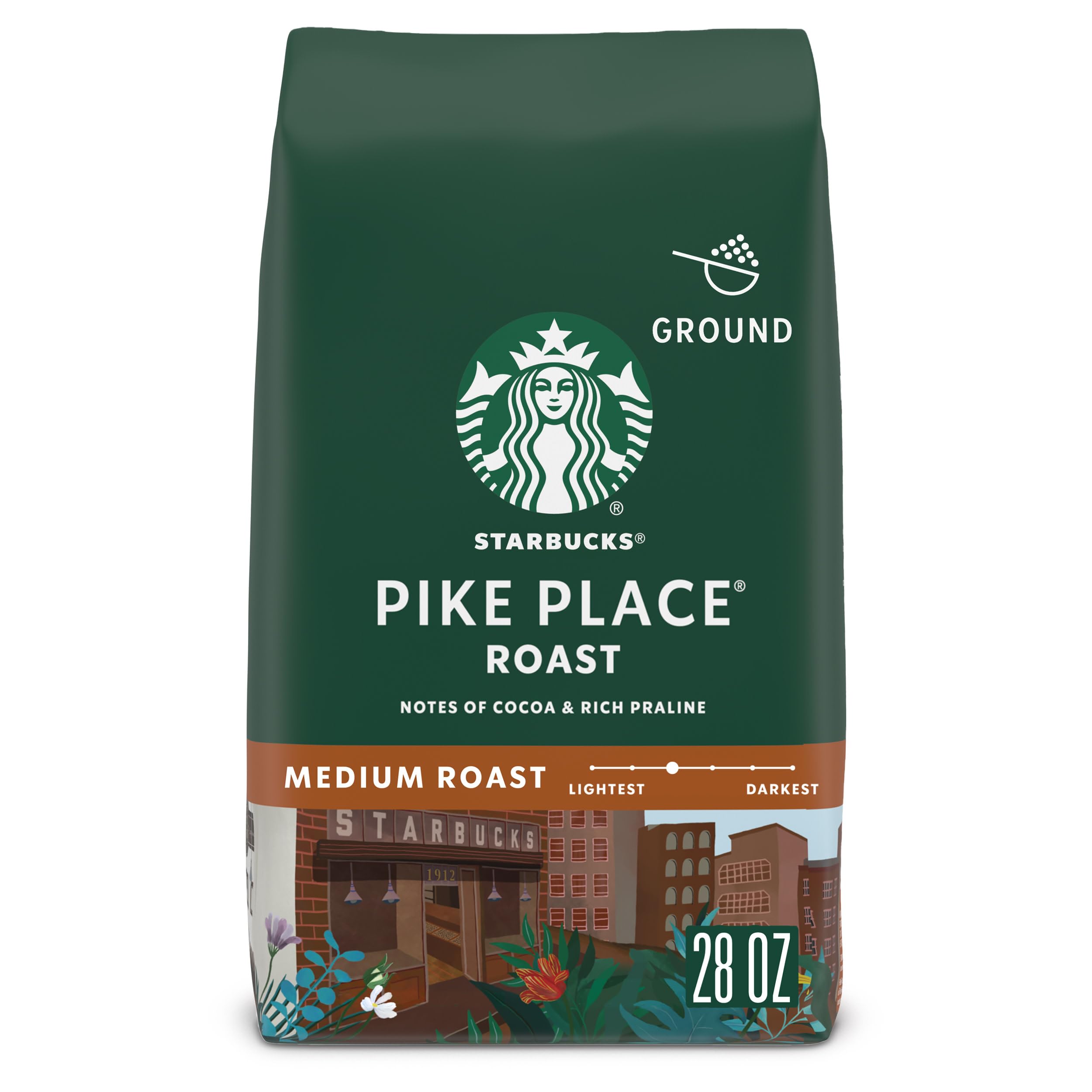 Starbucks Ground Caffeinated Bag No medium_roast