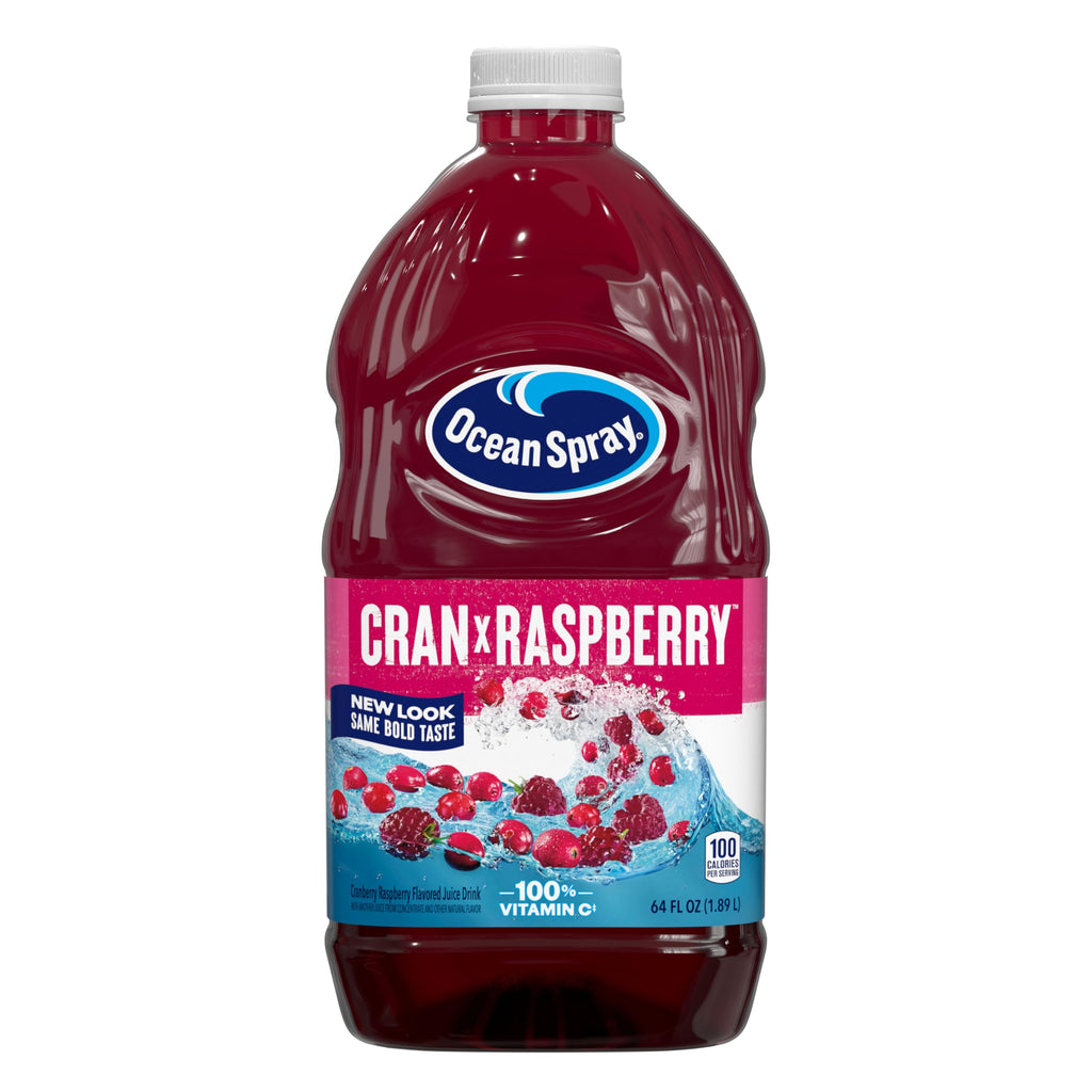 Ocean Spray® Cranberry Juice Cocktail with Calcium, 64 Fl Oz Bottle (Pack of 8)