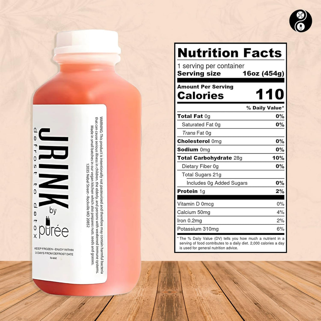 JRINK by Purée Grapefruit Juice Beverage