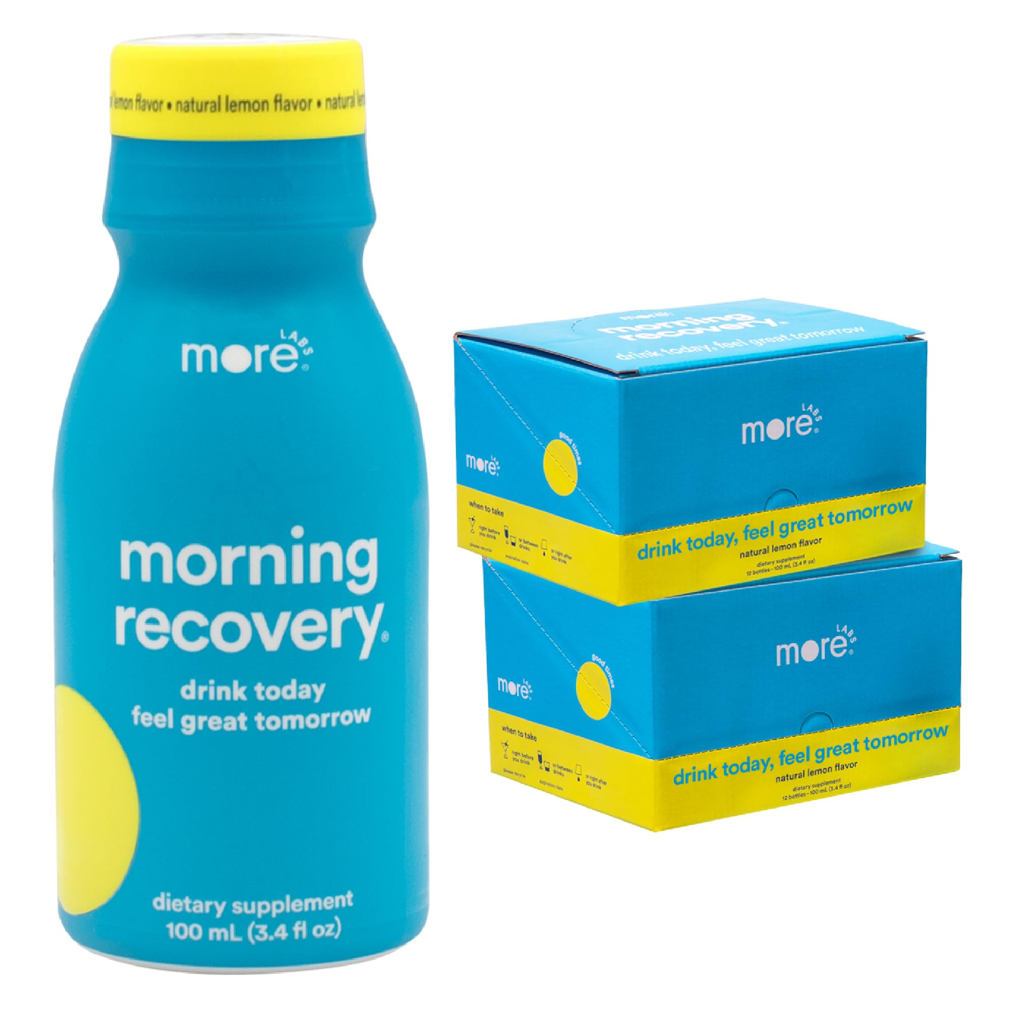 Morning Recovery Electrolyte, Milk Thistle Drink Proprietary Formulation to Hydrate While Drinking for Morning Recovery