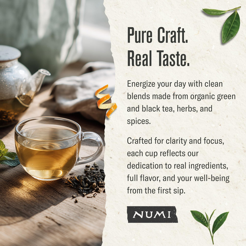 Numi Organic Jasmine Green Tea,