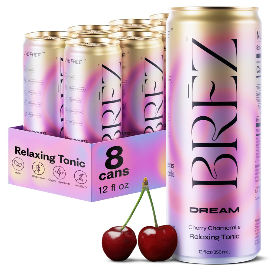 BRĒZ Dream Reishi Mushroom Functional Drink