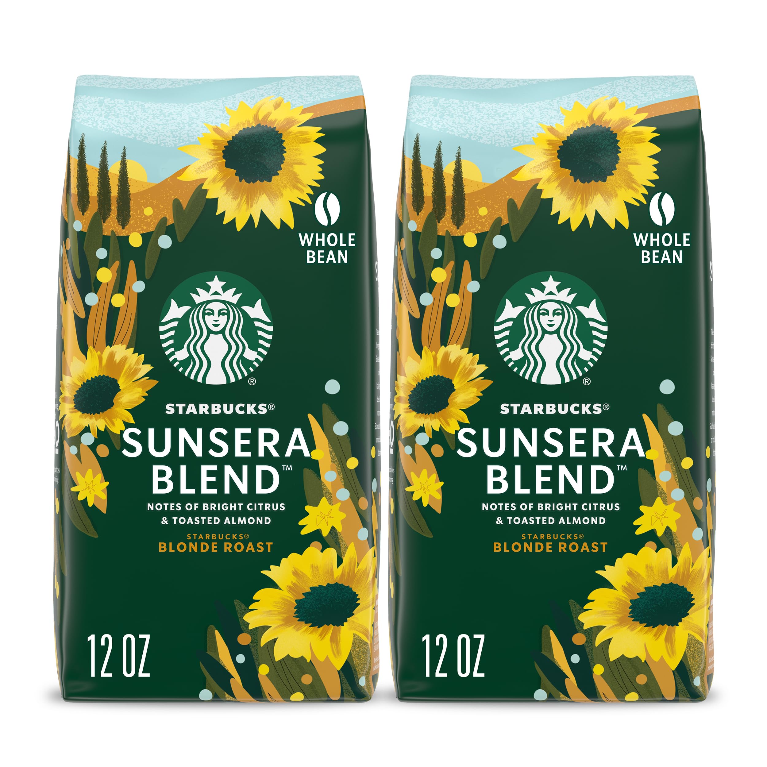 Starbucks Whole Bean Caffeinated Bag No light_roast