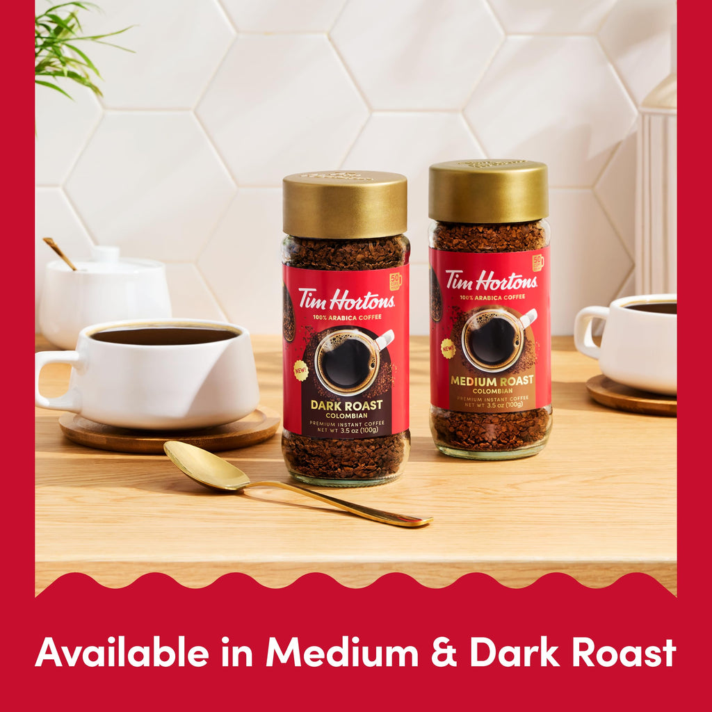 Tim Hortons Original Blend Instant Coffee 3.5oz Jar