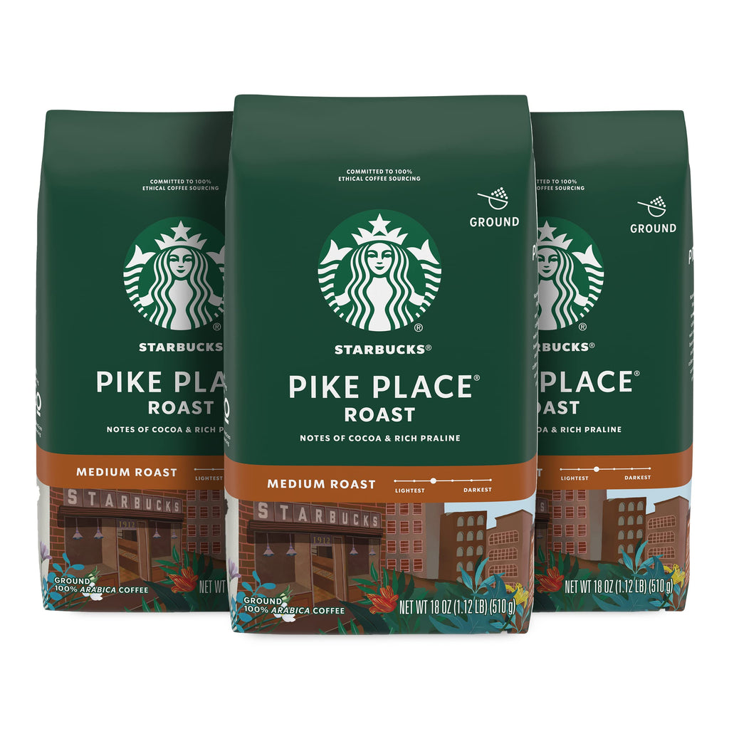 Starbucks Ground Caffeinated Bag No medium_roast