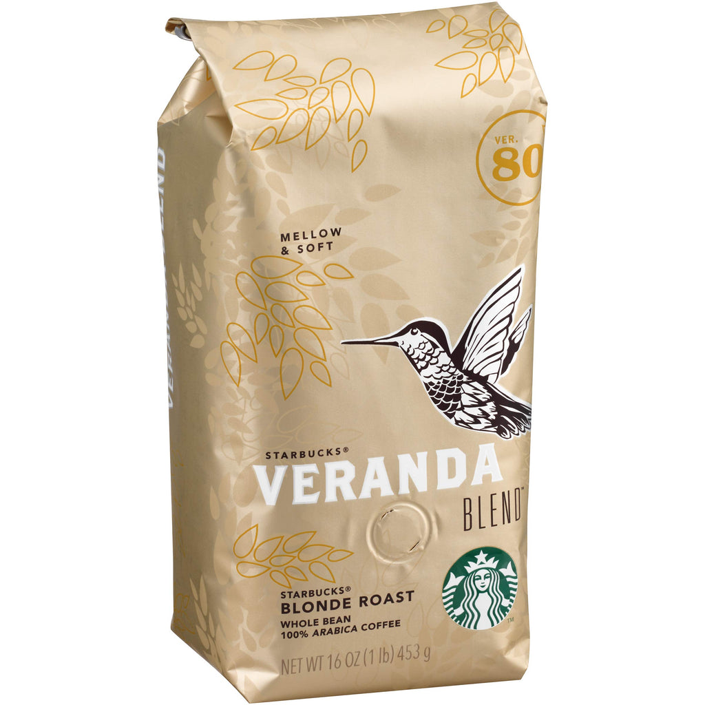 Starbucks Whole Bean Caffeinated Bag No light_roast