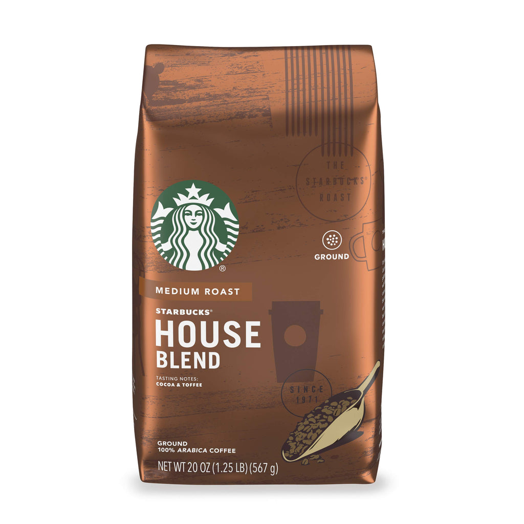 Starbucks Ground Caffeinated Bag No medium_roast