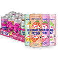 Wildwonder Sparkling Probiotic Juice Drink 12pk, w/Gut Health Immunity & Support 5g Fiber, Live Probiotics, Caffeine Free, Organic, Vegan, Low Sugar, 12pk 12oz, As Seen on Shark Tank