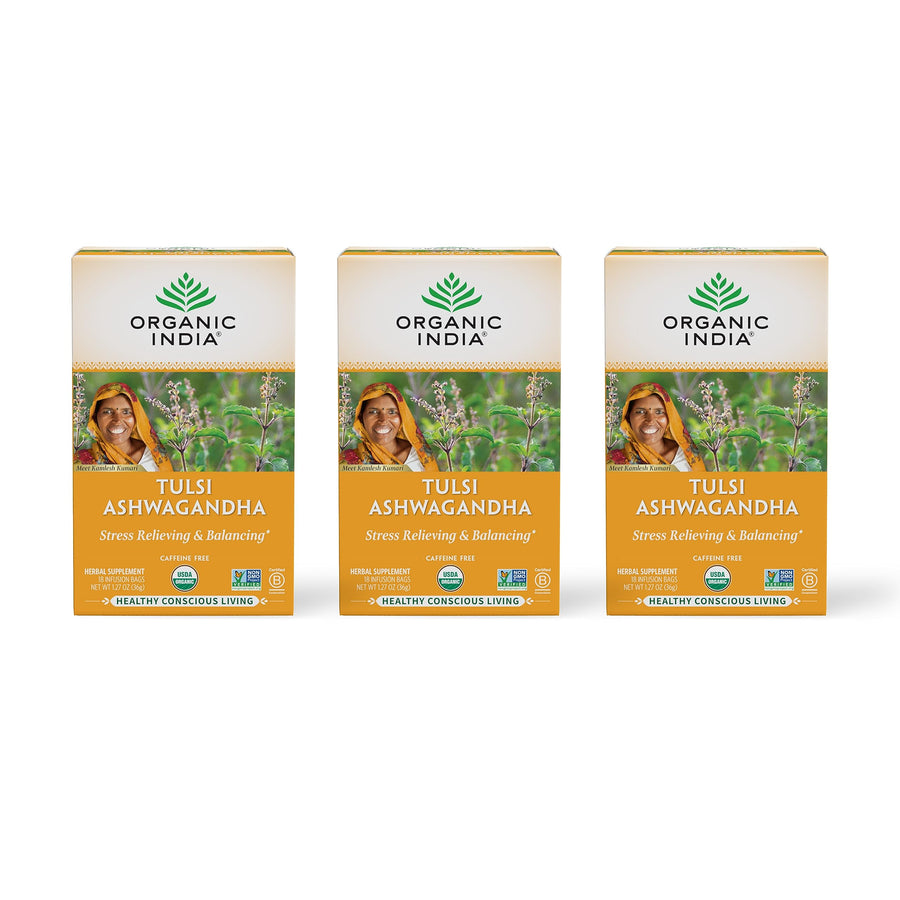 Organic Herbal Tea Variety Pack – Premium Wellness Tea, 3 Packs
