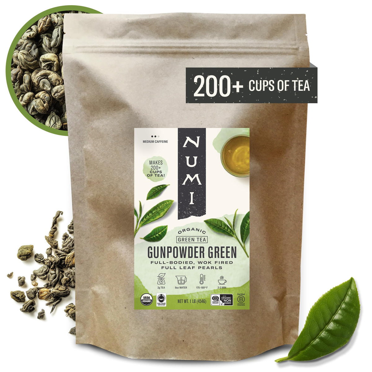 Organic Jasmine Green Tea – Premium Aromatic Tea Bags