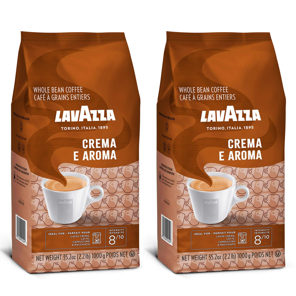 Whole Bean Caffeine Crema e Aroma Packet Espresso