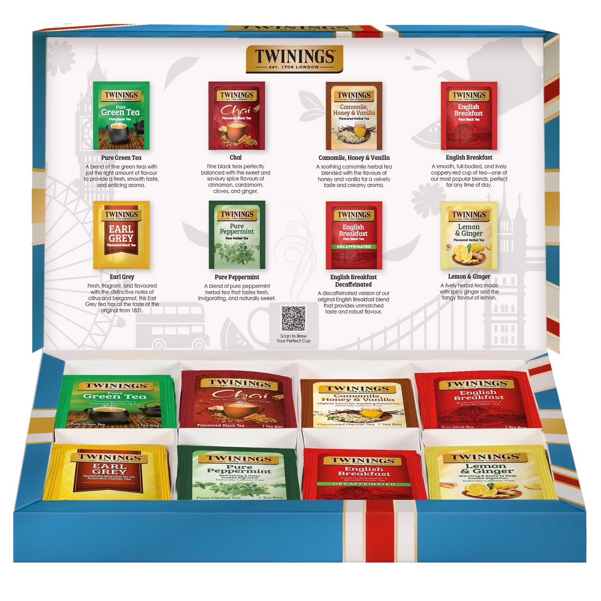 Twinings Herbal Tea Individually Wrapped Bags