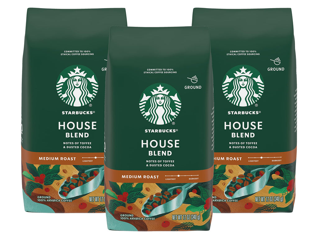 Starbucks Ground Caffeinated Bag No medium_roast