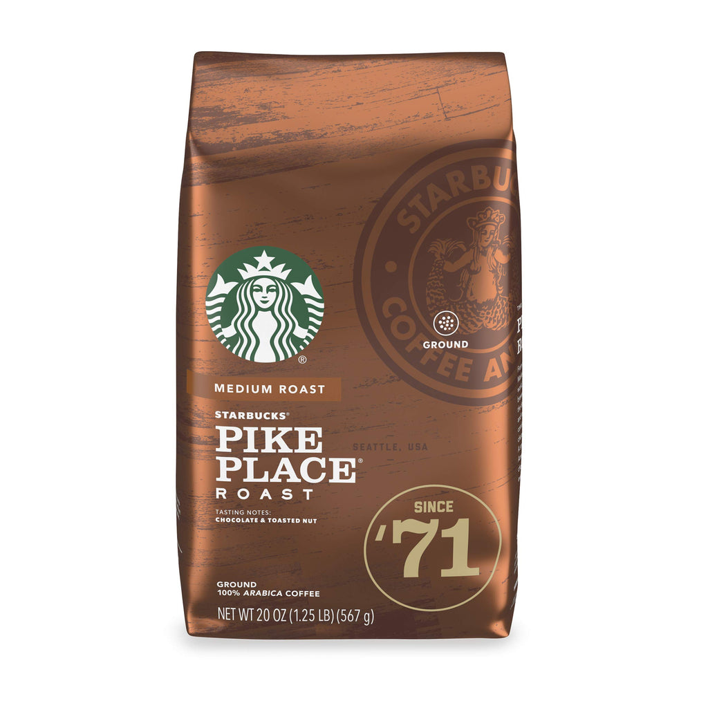 Starbucks Ground Caffeinated Bag No medium_roast