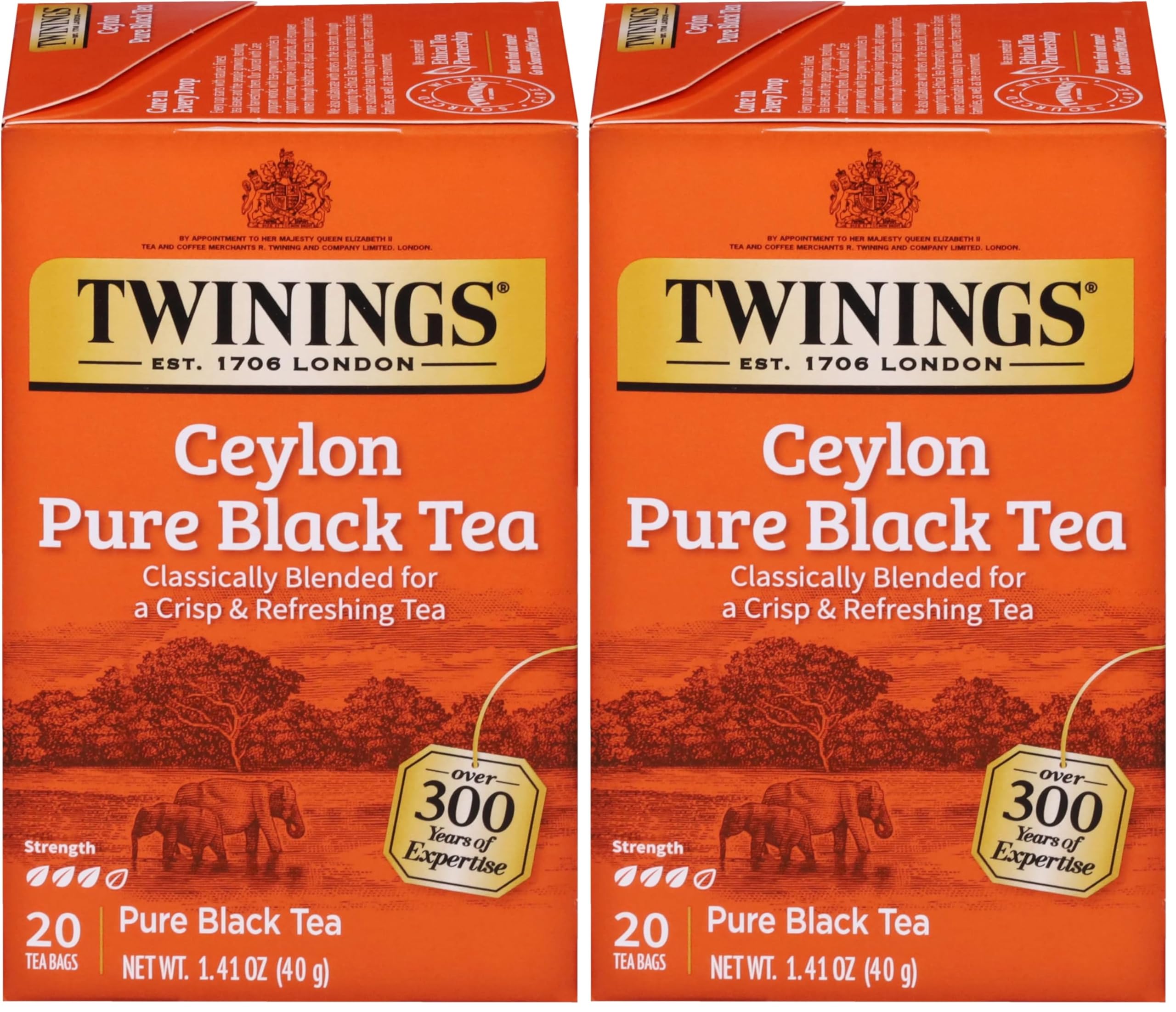 Twinings Herbal Tea Individually Wrapped Bags