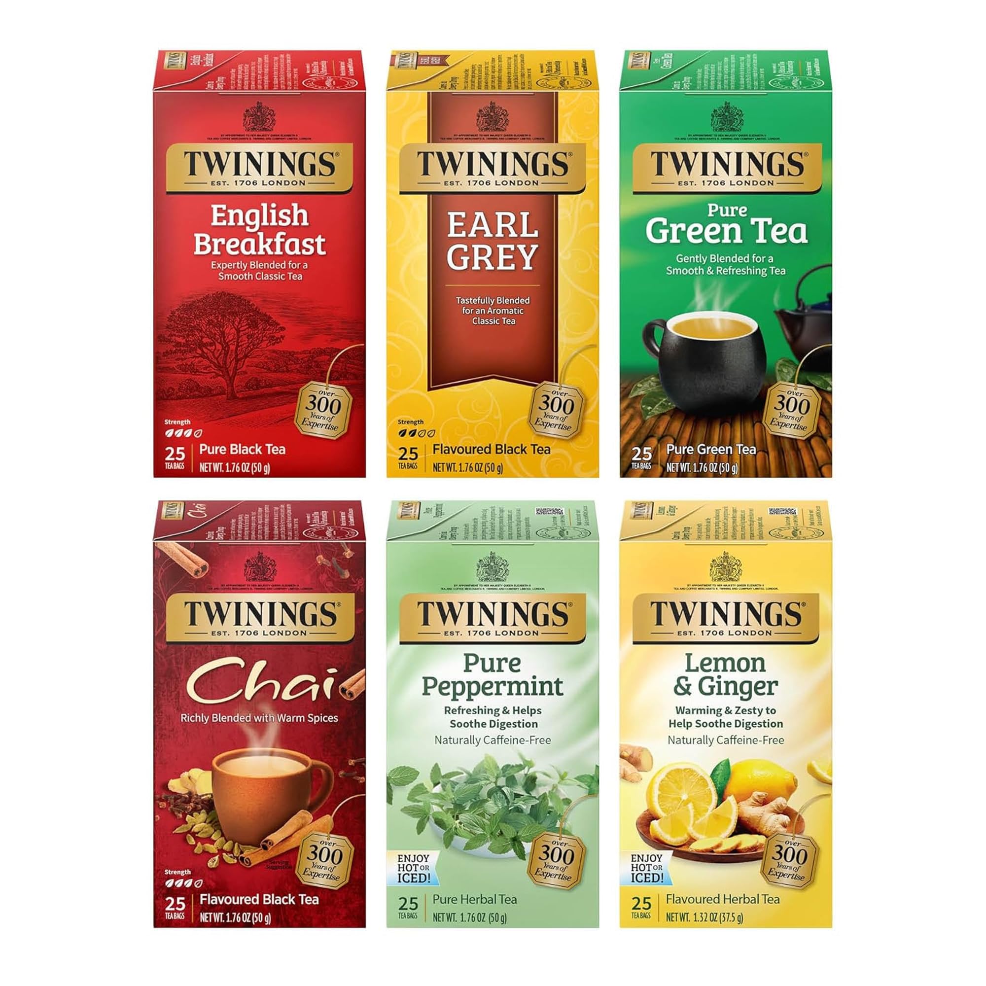 Twinings Herbal Tea Individually Wrapped Bags