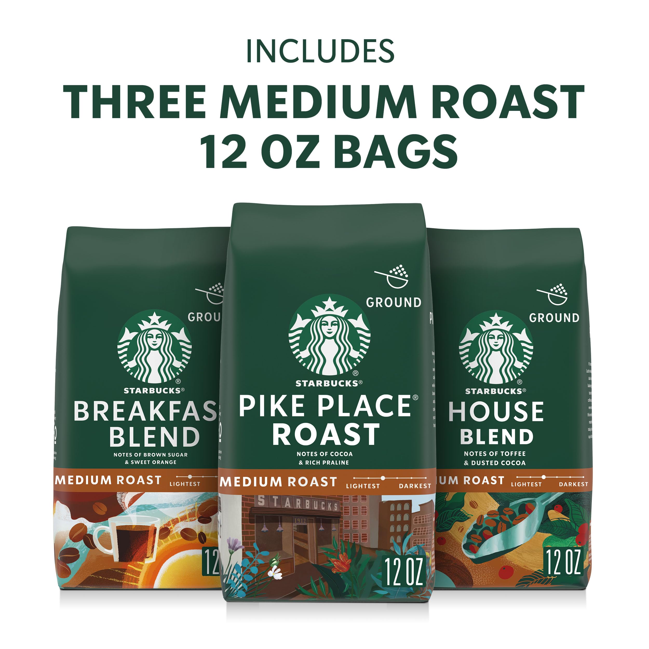 STARBUCKS groundpackmedium roast