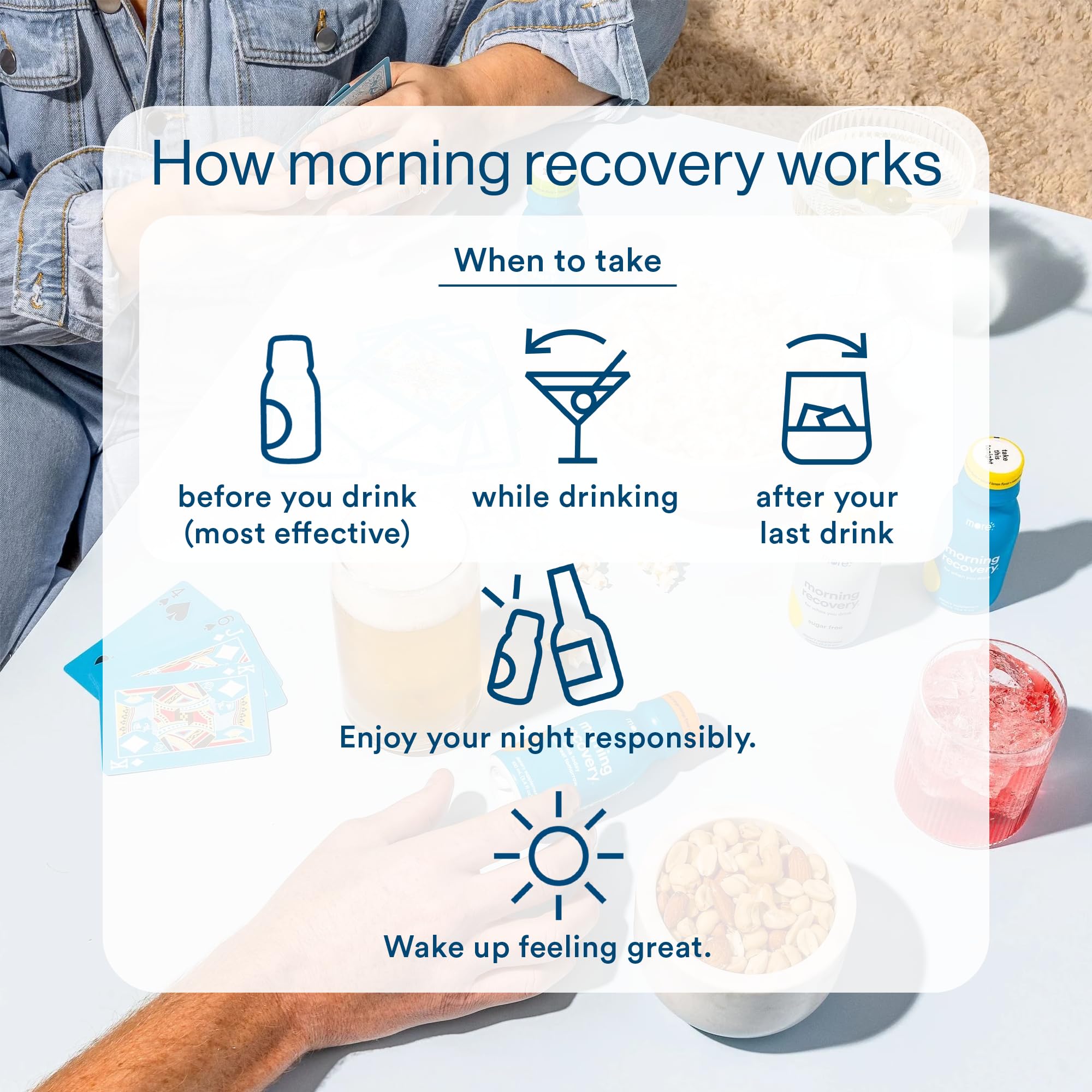 Morning Recovery Electrolyte, Milk Thistle Drink Proprietary Formulation to Hydrate While Drinking for Morning Recovery