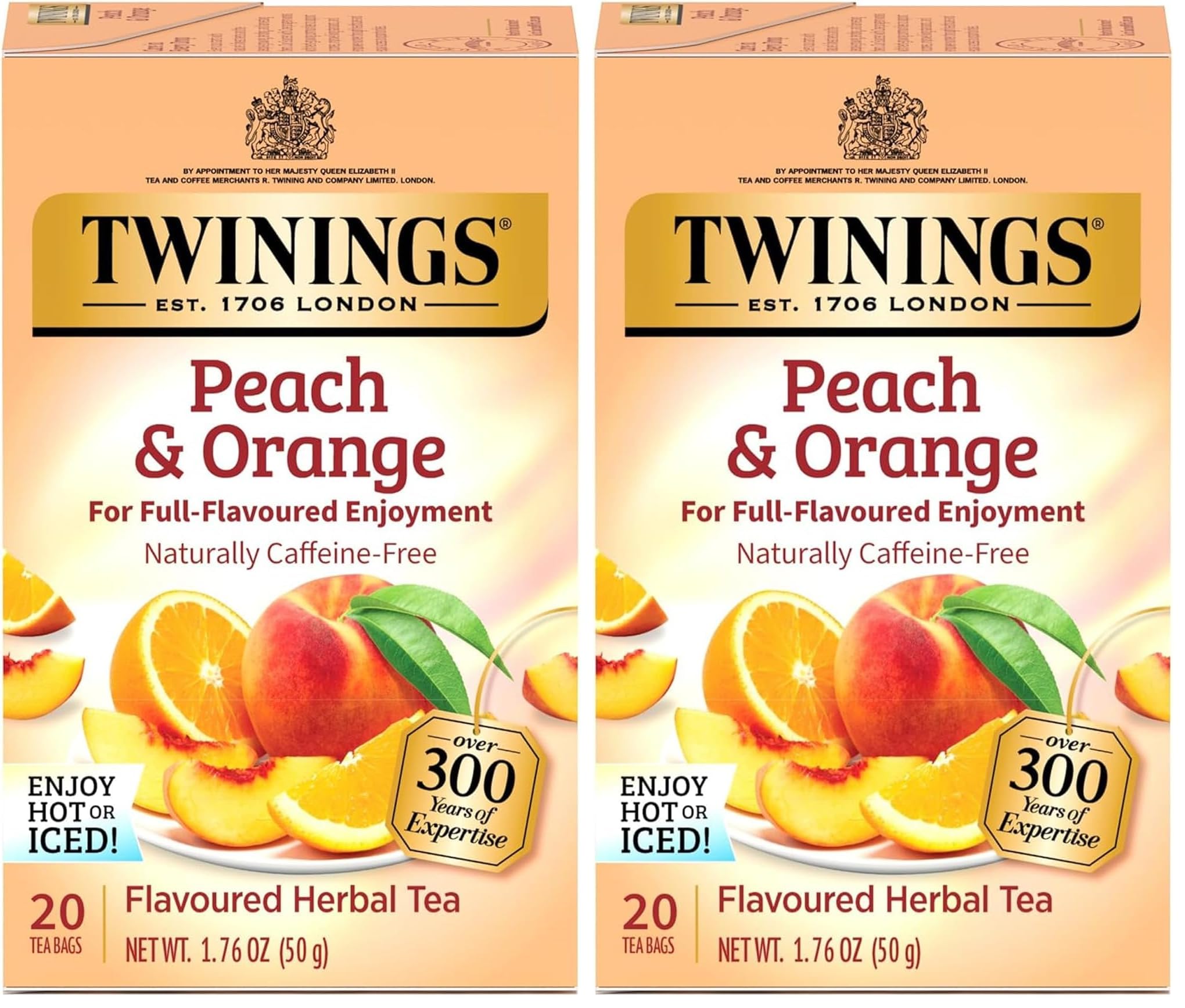 Twinings Herbal Tea Individually Wrapped Bags