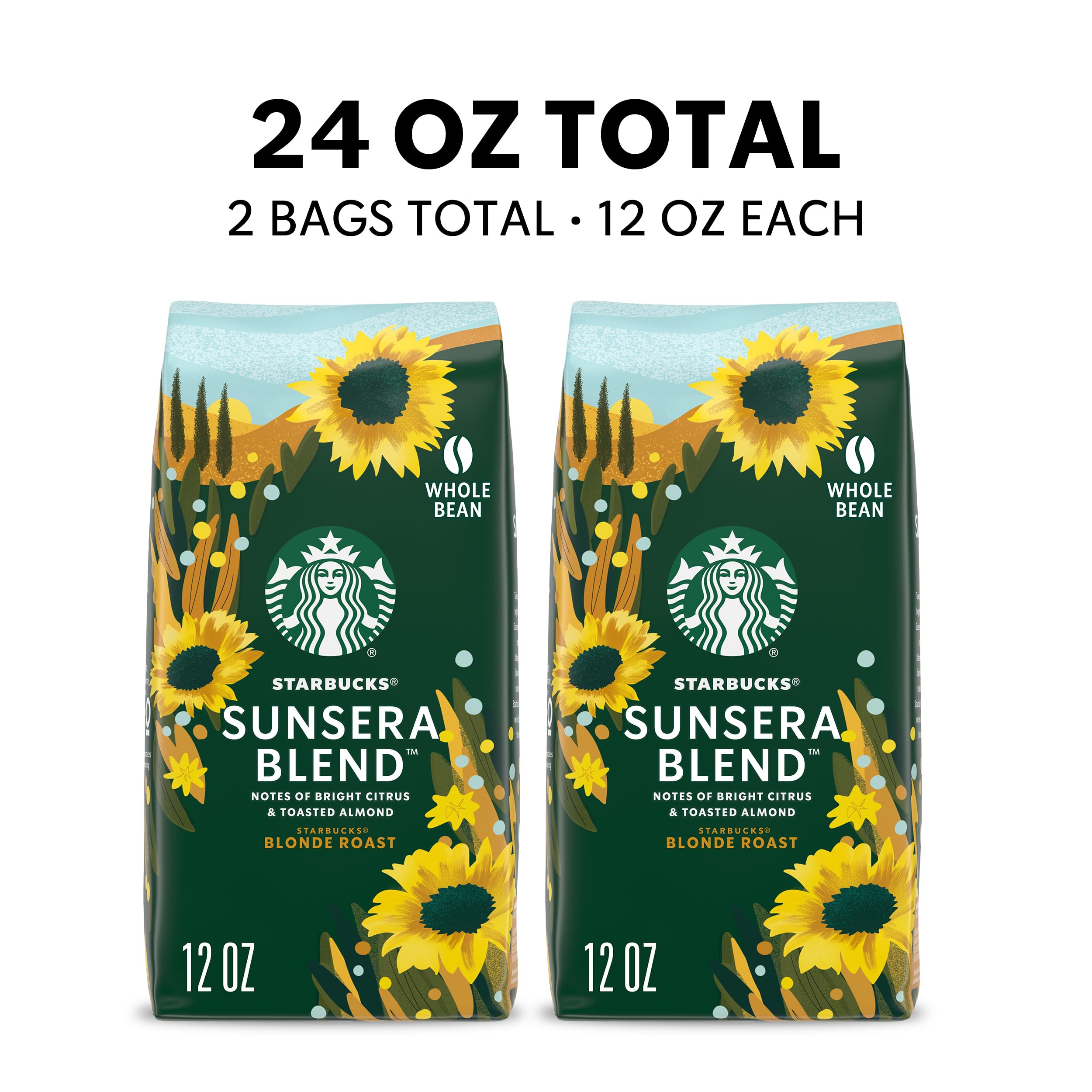 Starbucks Whole Bean Caffeinated Bag No light_roast