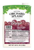 Orchard Splash 100% Grape Juice, 46 oz, 12-Pack