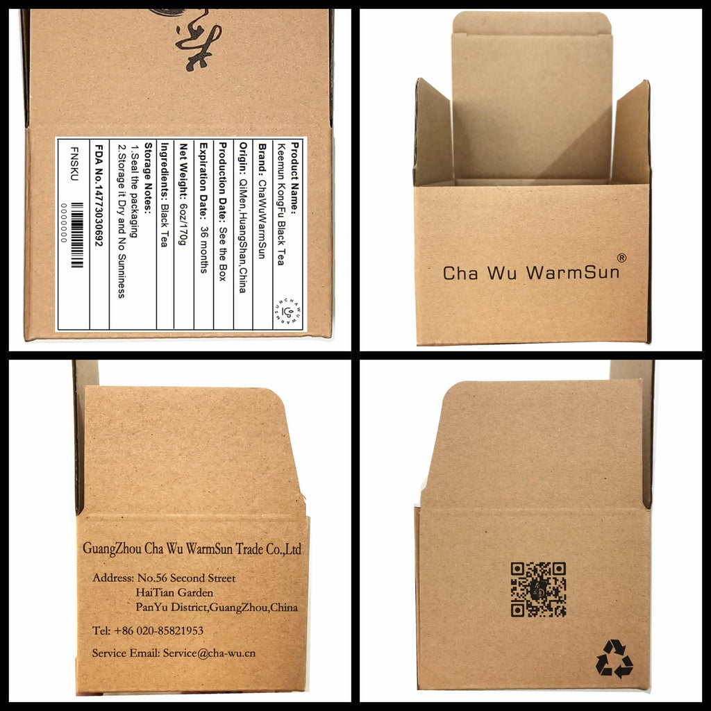 ChaWuWarmSun Keemun KongFu Black Tea,Kong Fu Tea Loose Leaf,Chinese QiMen HongCha